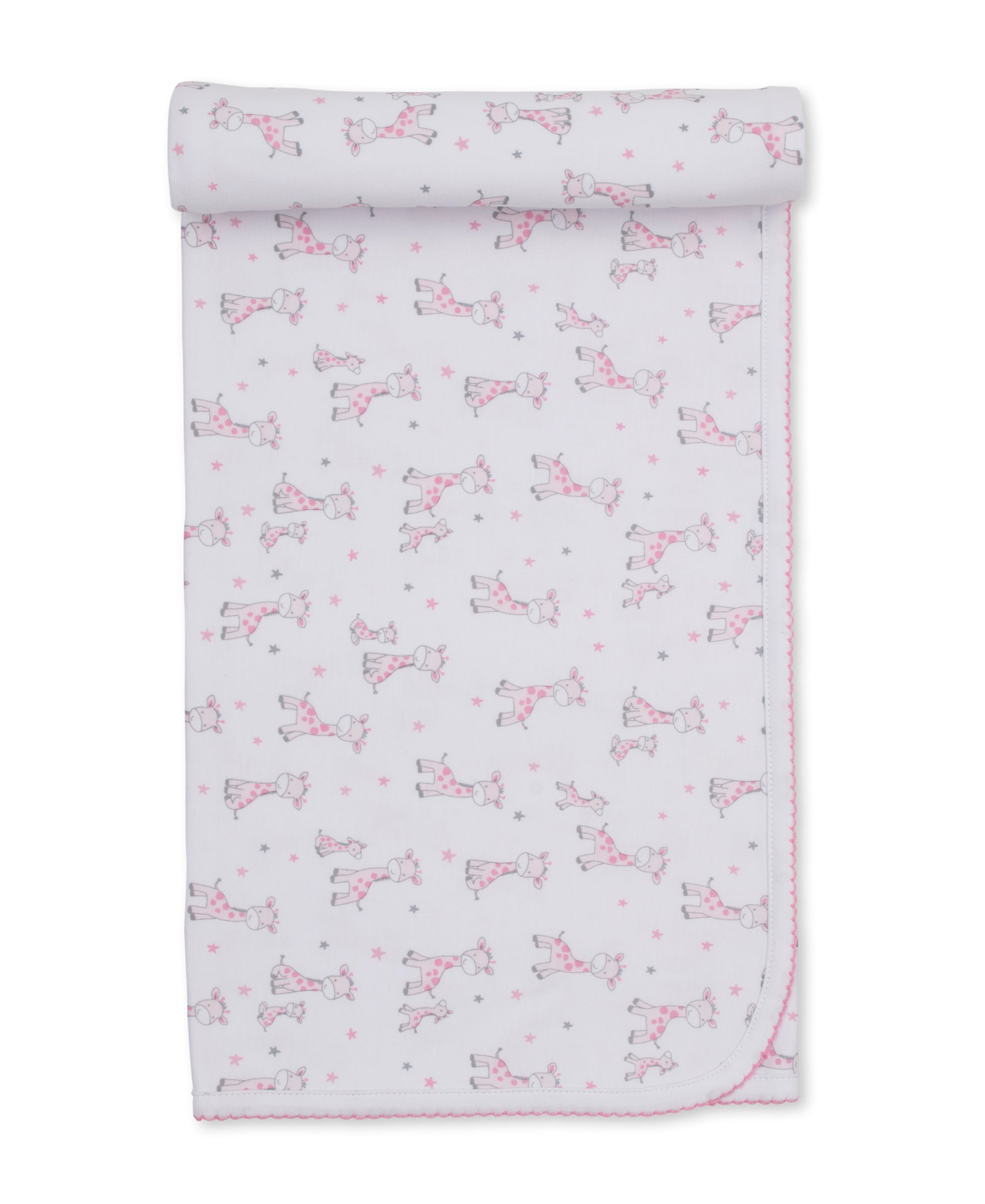 Just Giraffes Pink Blanket - Kissy Kissy