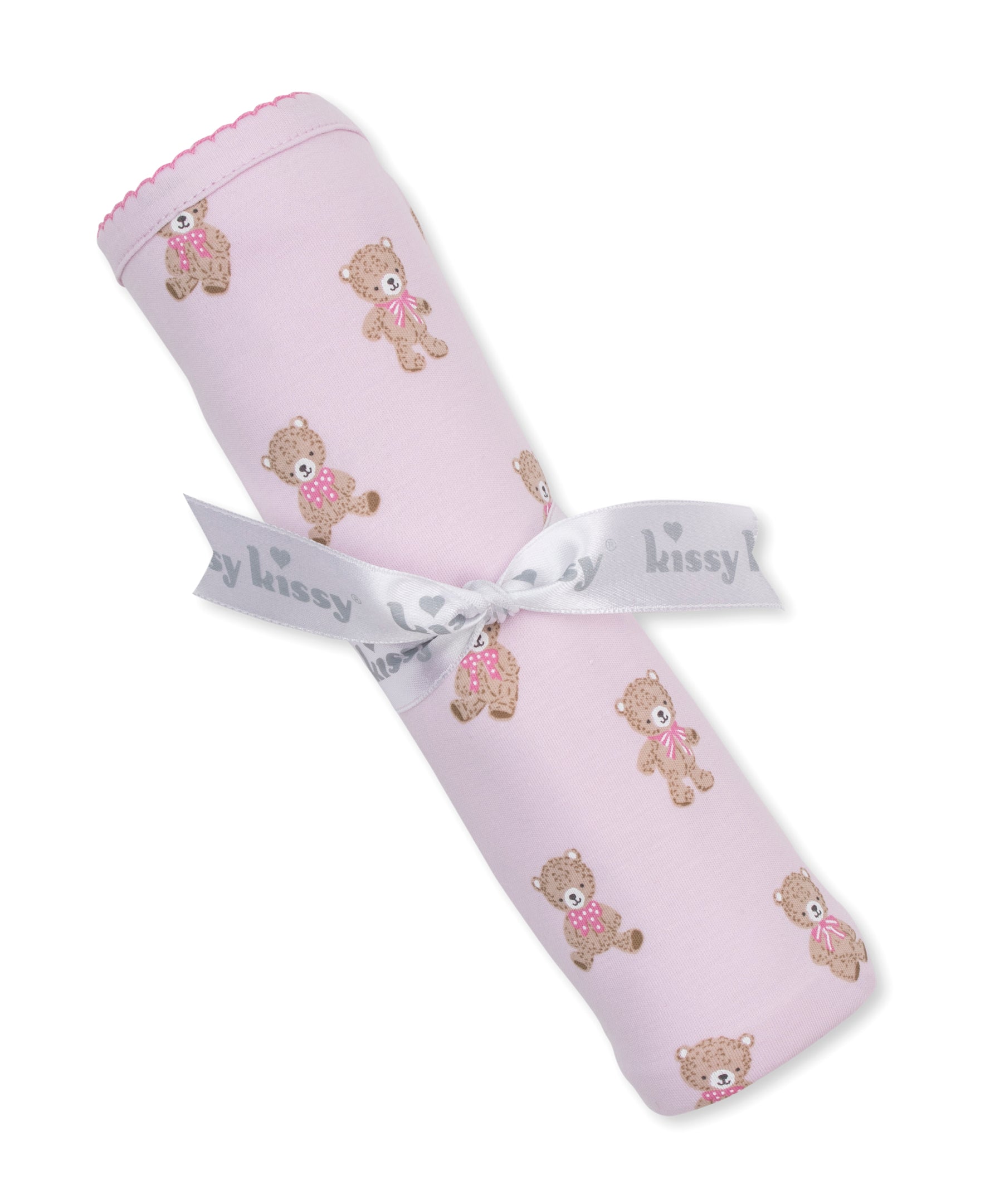 Teddy Bear Club Pink Blanket
