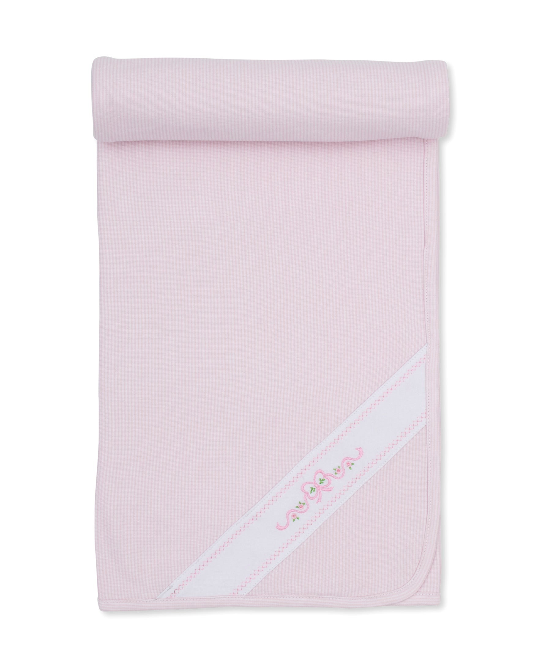 Classic Treasures FA26 Pink Stripe Blanket - Kissy Kissy