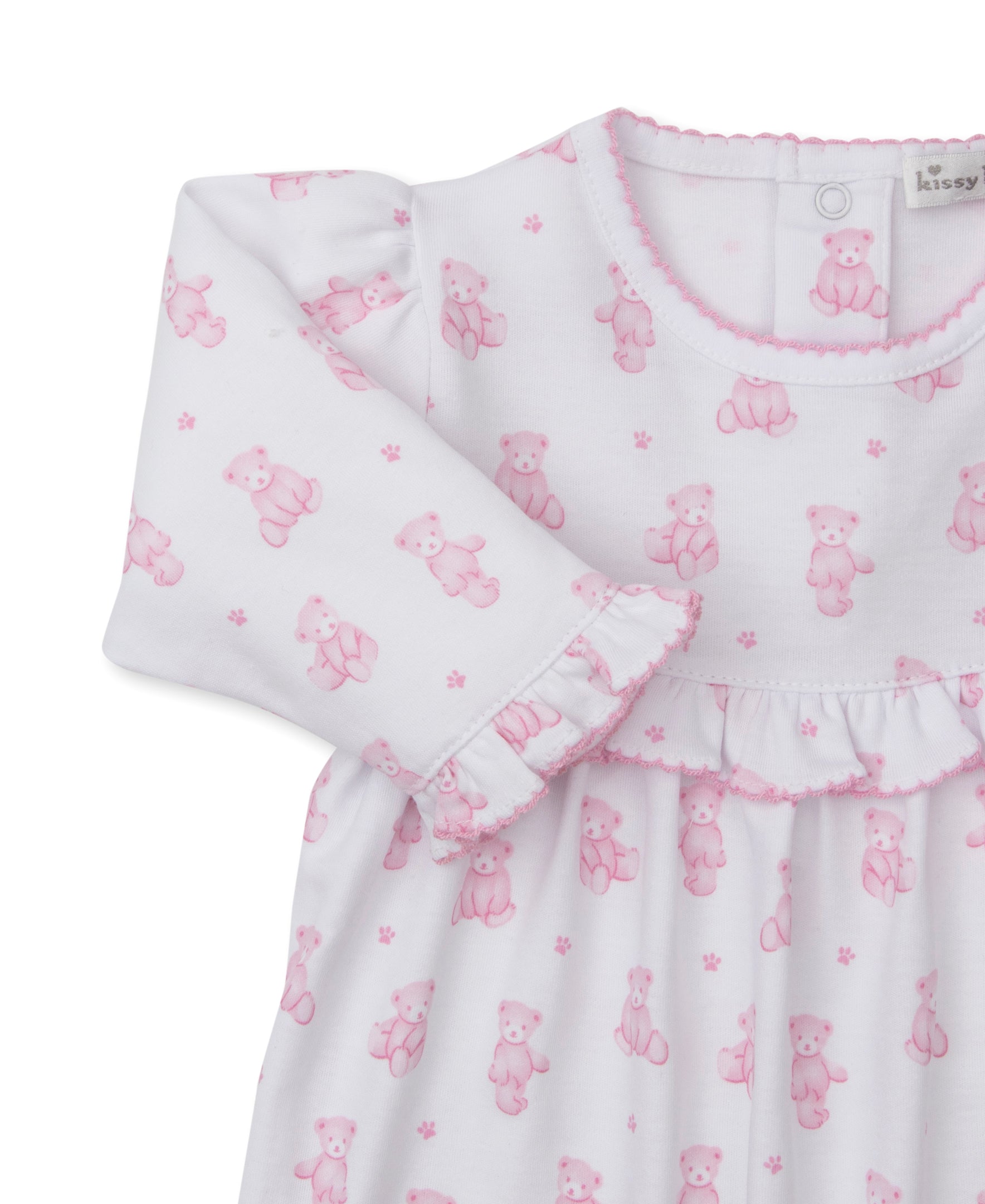 Teddy Bears Pink Playsuit - Kissy Kissy