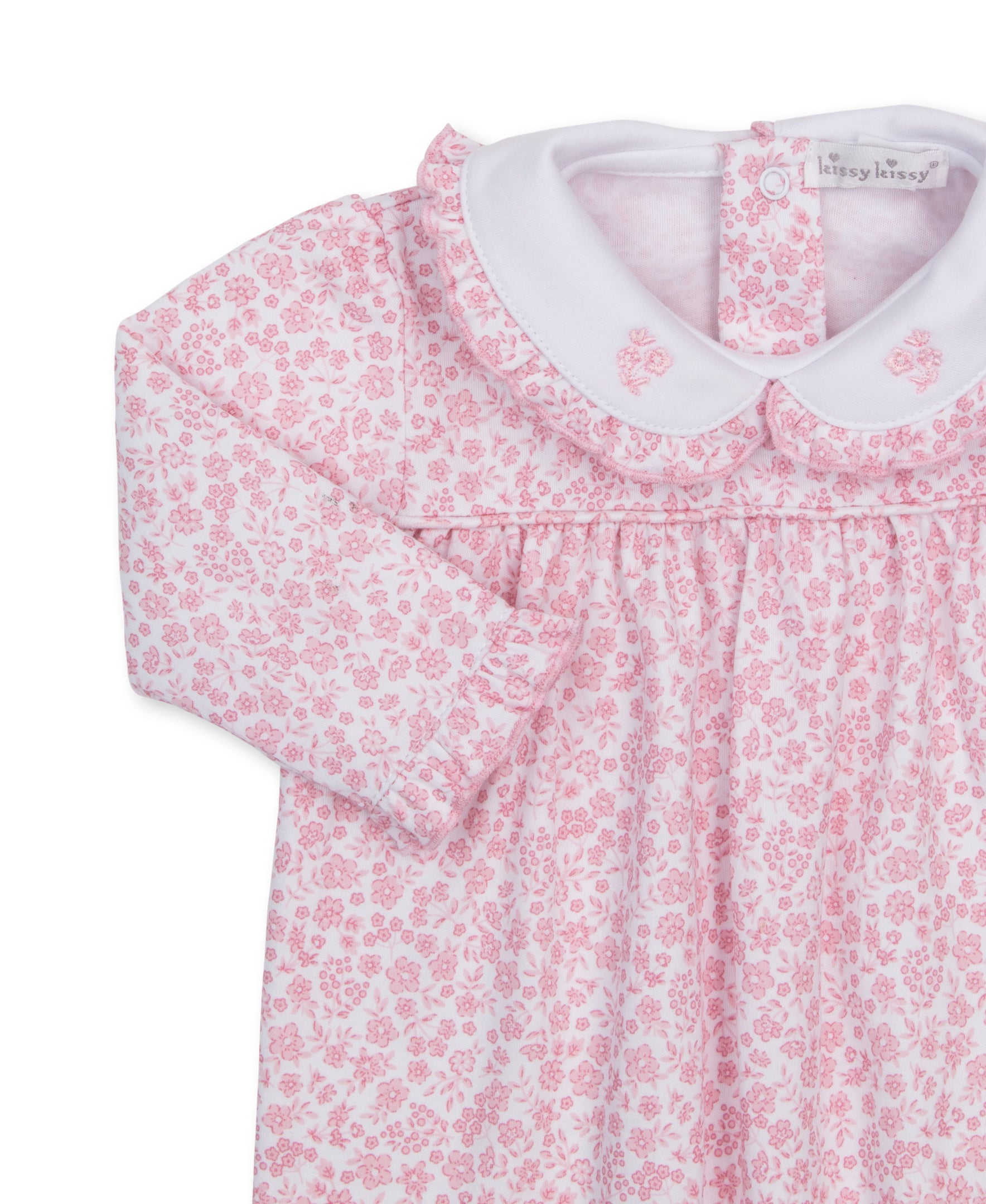 Fall Blooms Pink Playsuit - Kissy Kissy