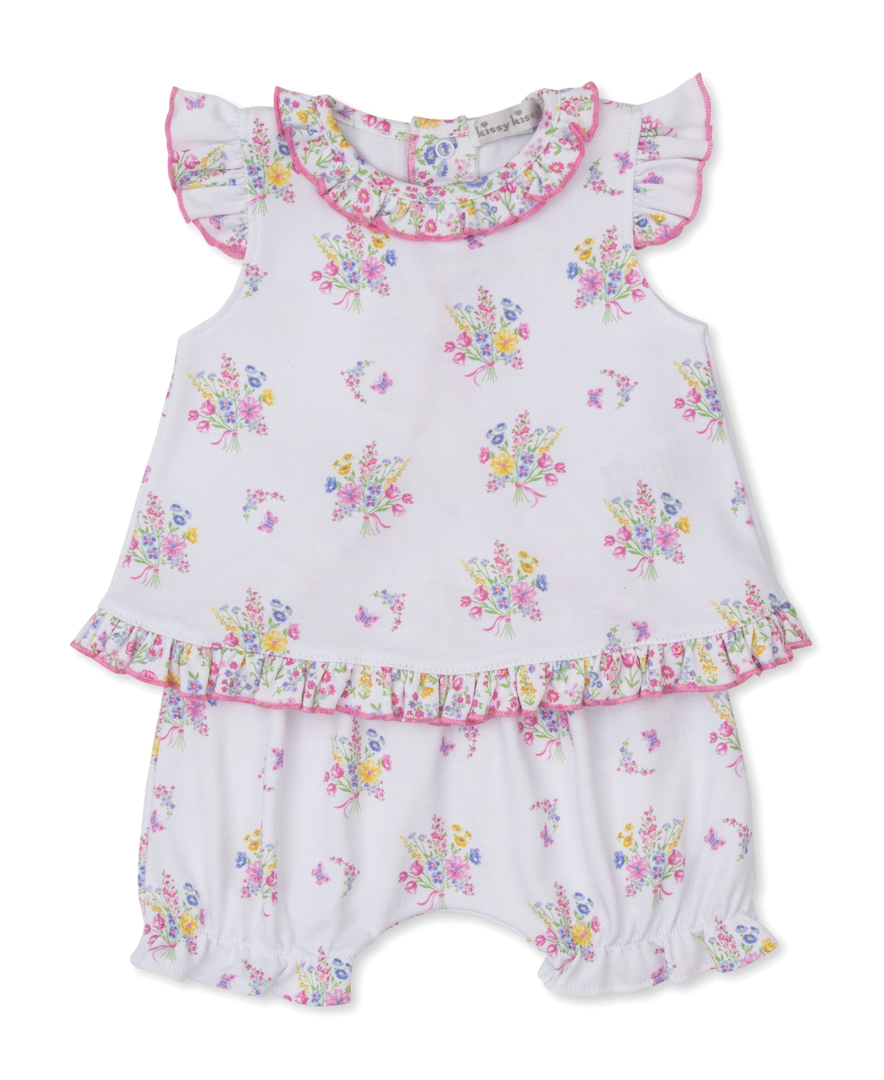 Pastel Gardens Sunsuit Set - Kissy Kissy