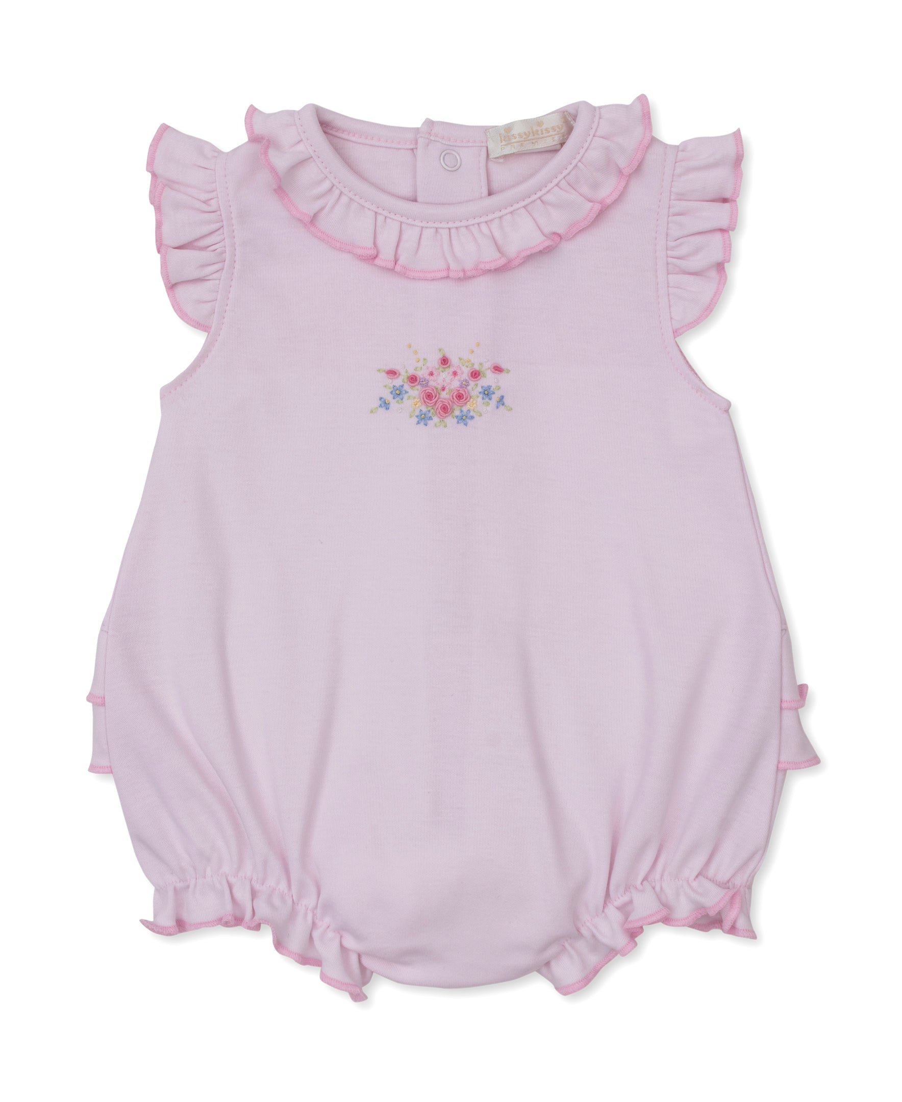 Premier Pastel Gardens Pink Hand Emb. Bubble - Kissy Kissy