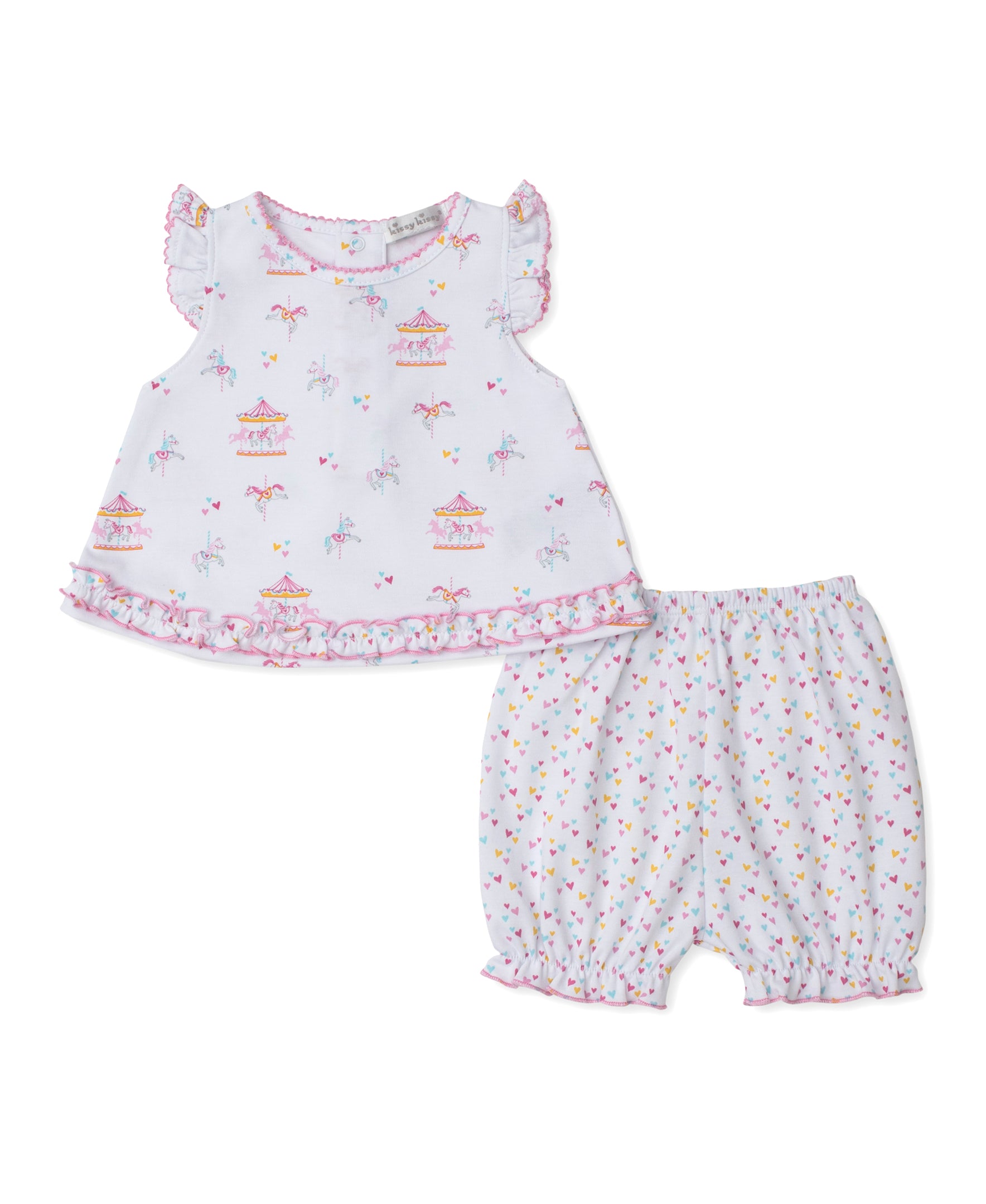 Carousel Magic Sunsuit Set - Kissy Kissy