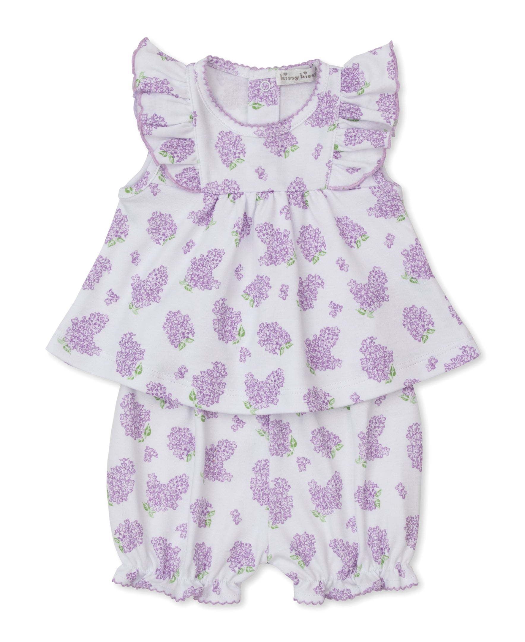 Lilac Love Lilac Sunsuit Set - Kissy Kissy