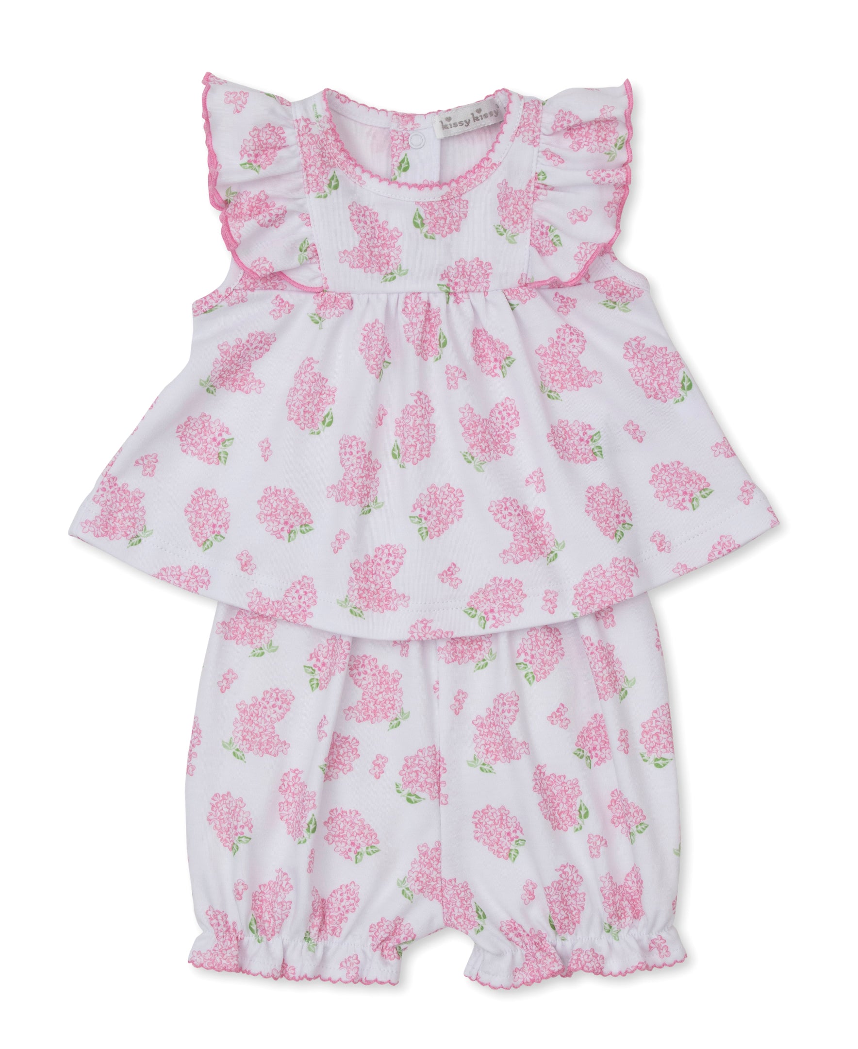 Lilac Love Pink Sunsuit Set - Kissy Kissy