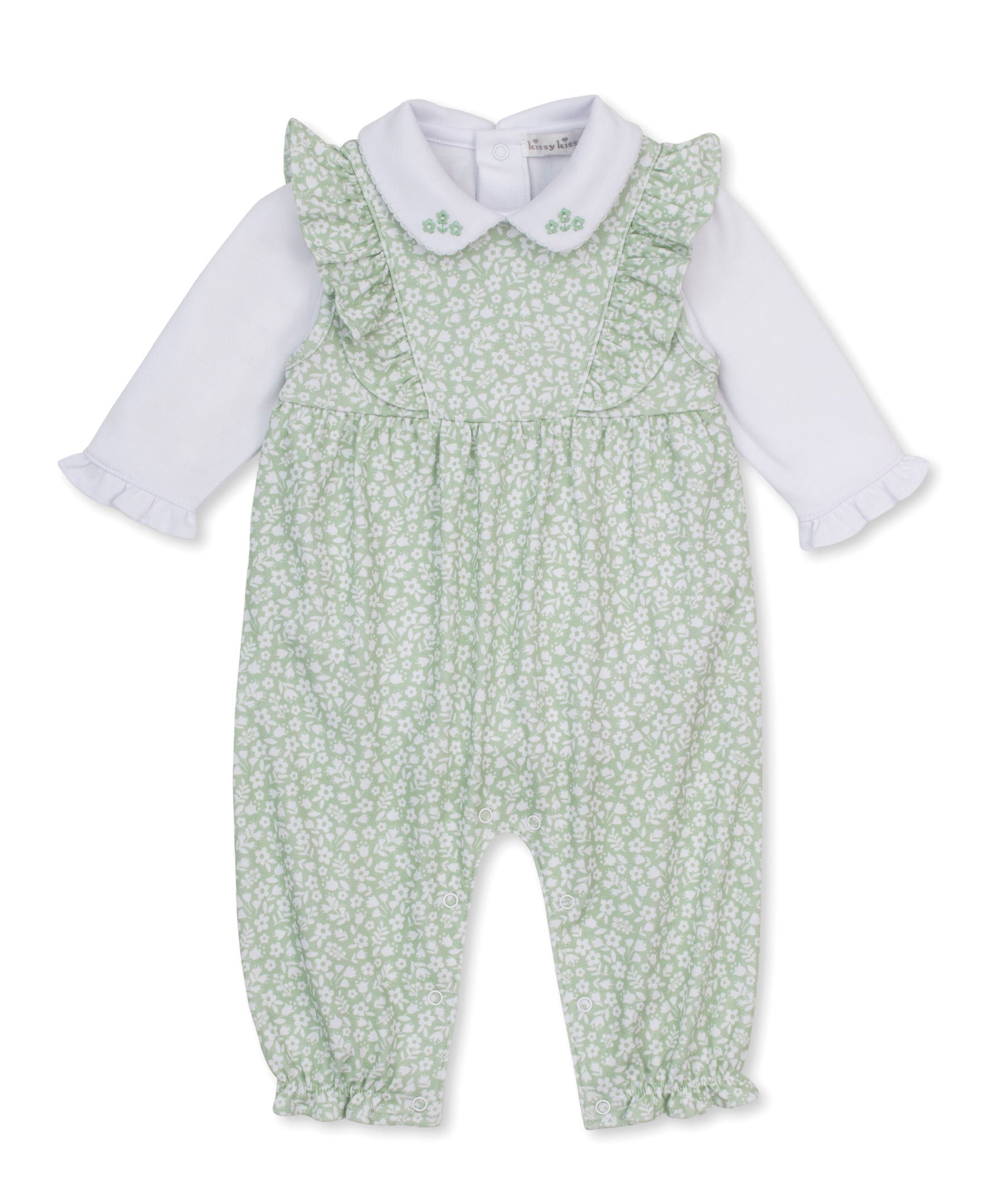Autumn Meadows Green Overall Set