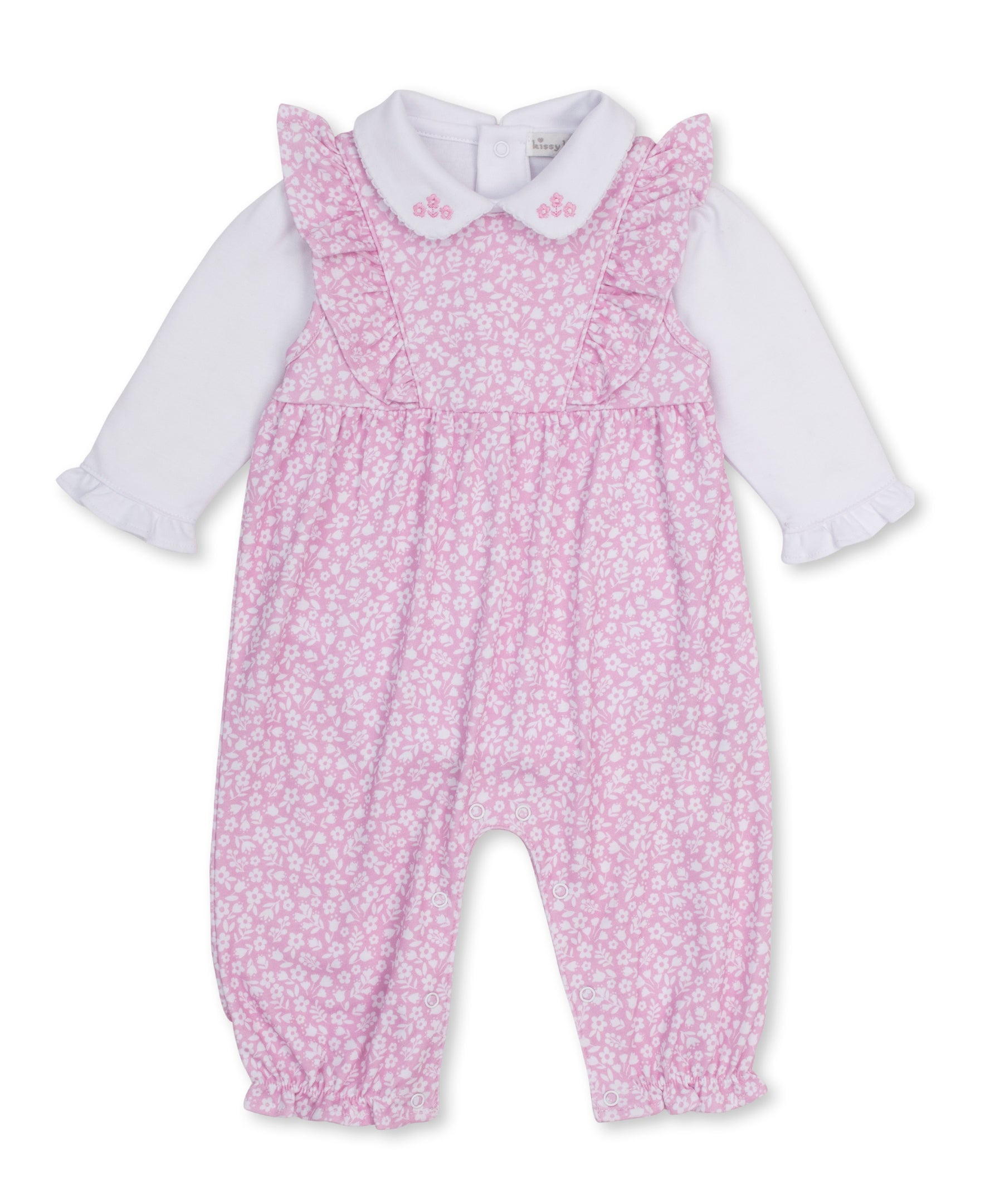 Autumn Meadows Pink Overall Set