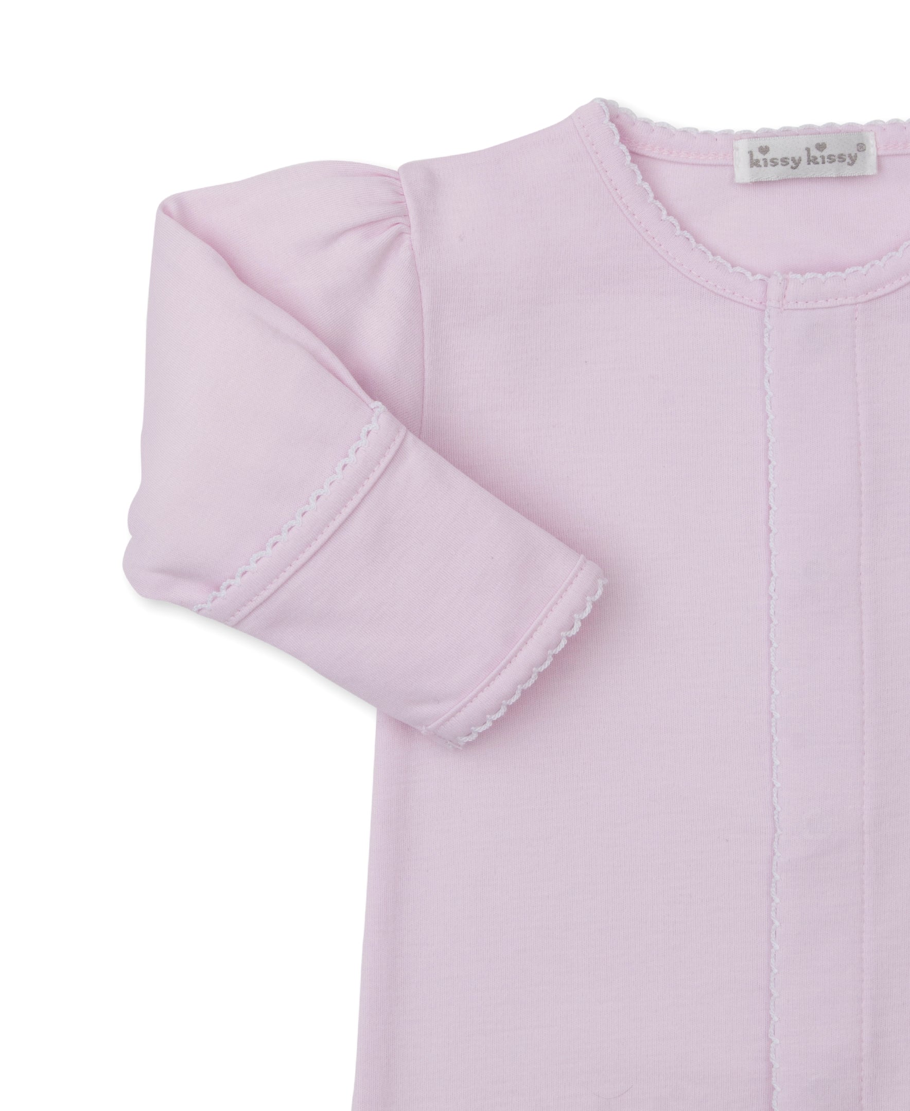 Riding Rockers Pink Footie - Kissy Kissy