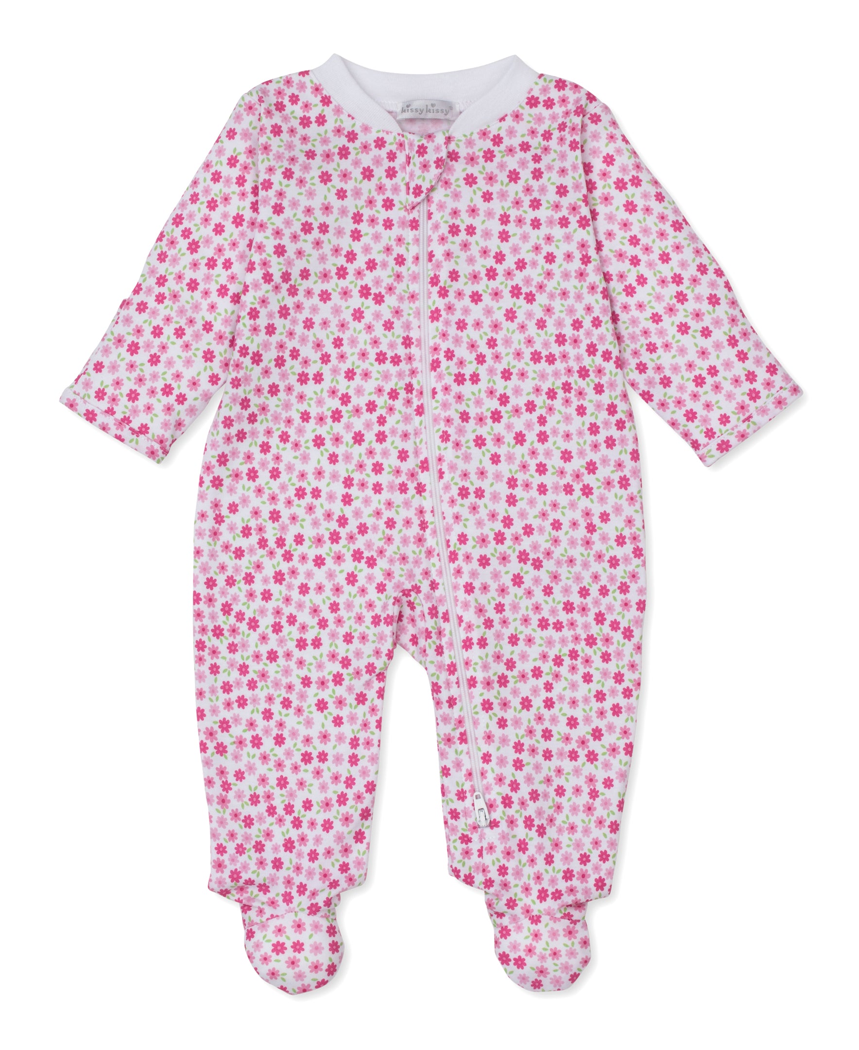 Daisy Delight Zip Footie - Kissy Kissy