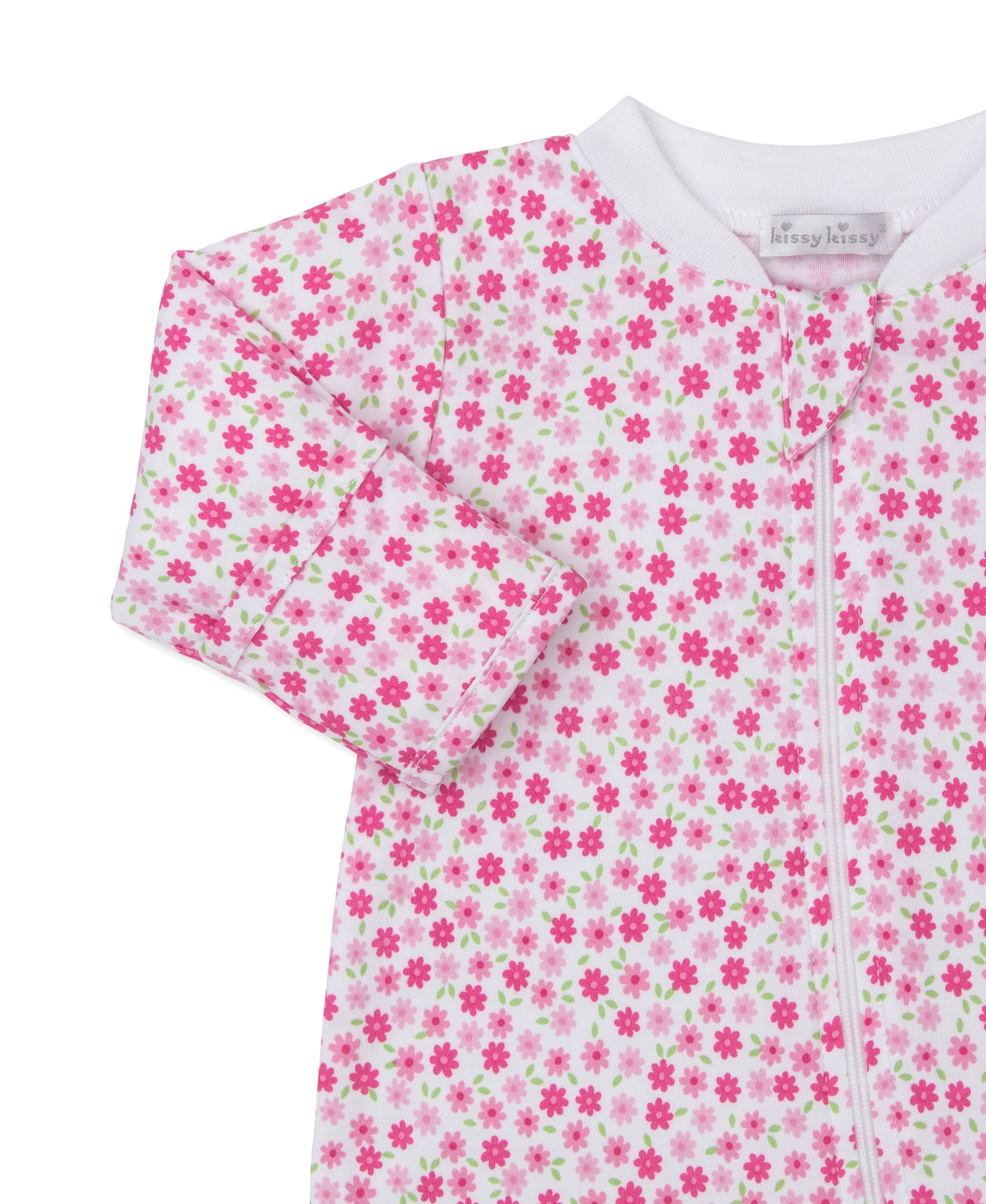 Daisy Delight Zip Footie - Kissy Kissy
