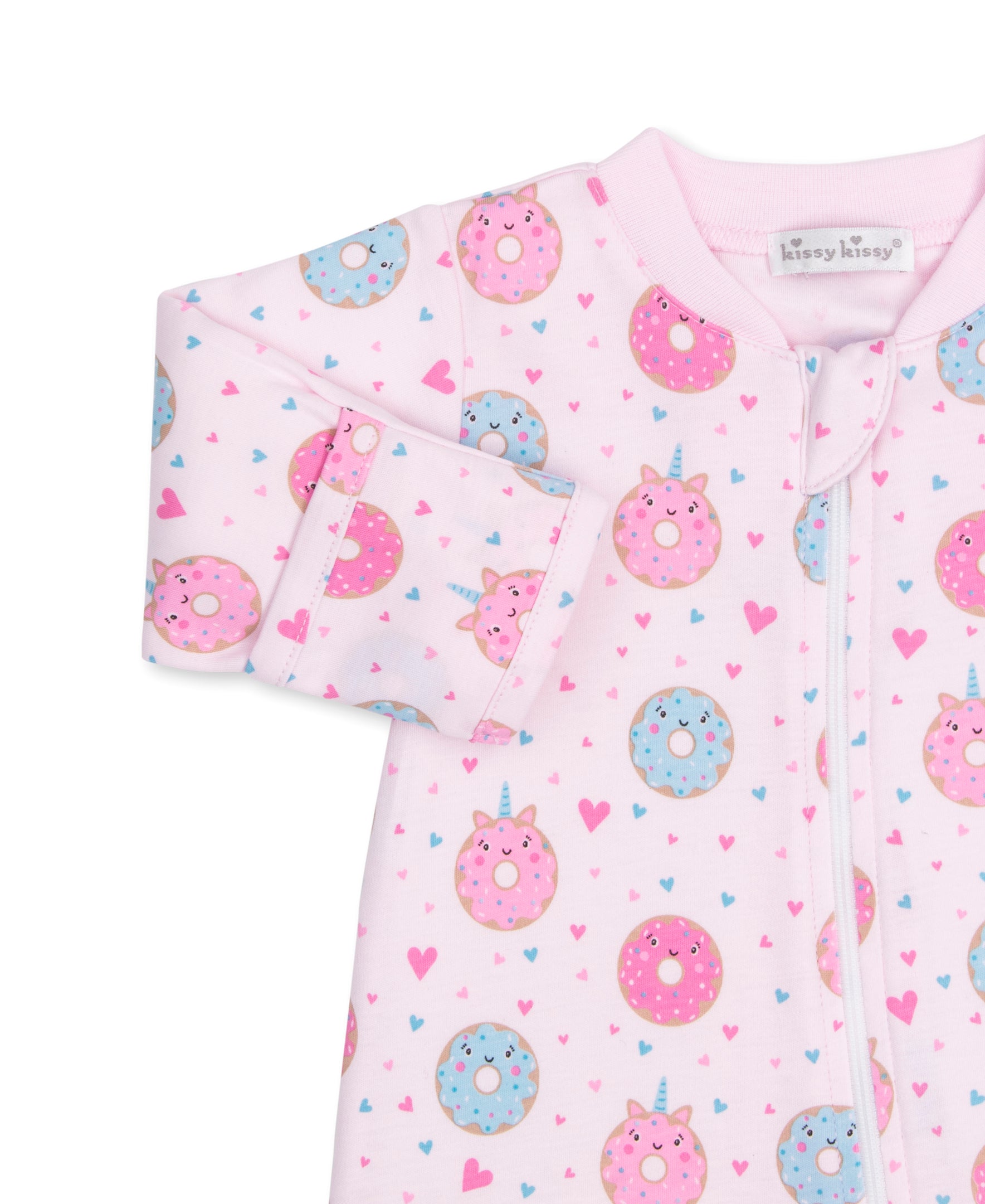 Sweet Donuts Zip Footie