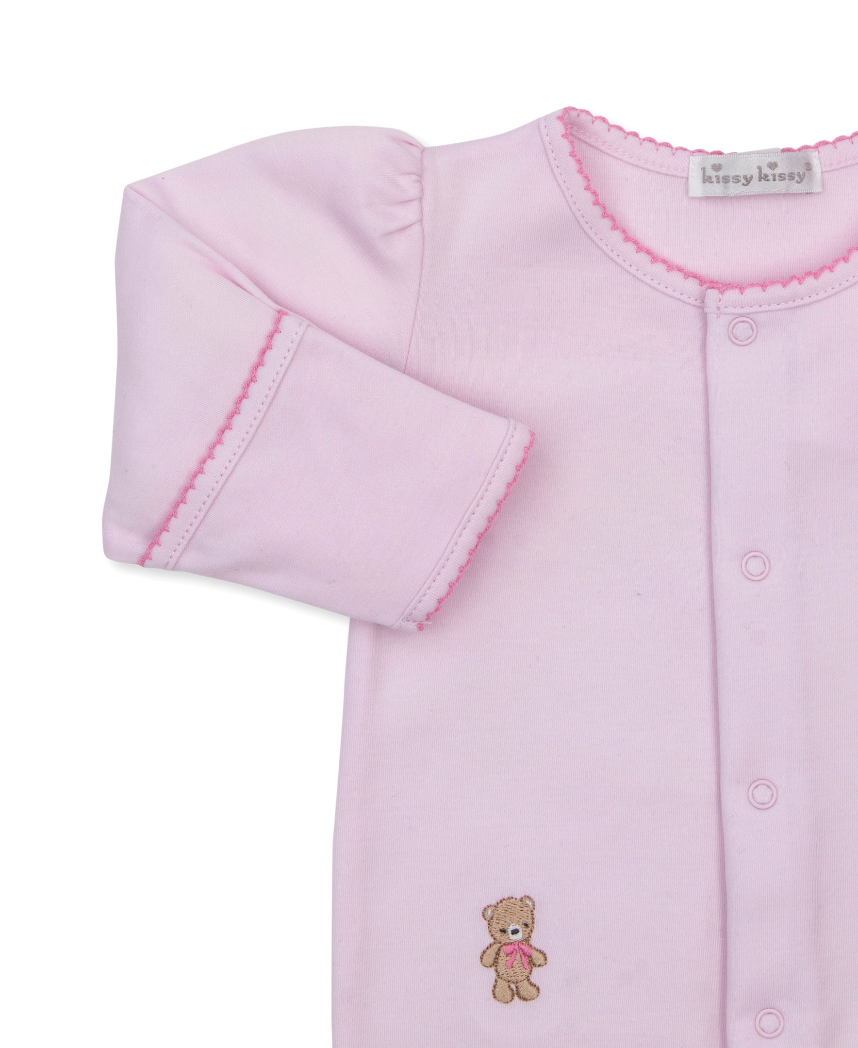 Teddy Bear Club Pink Footie