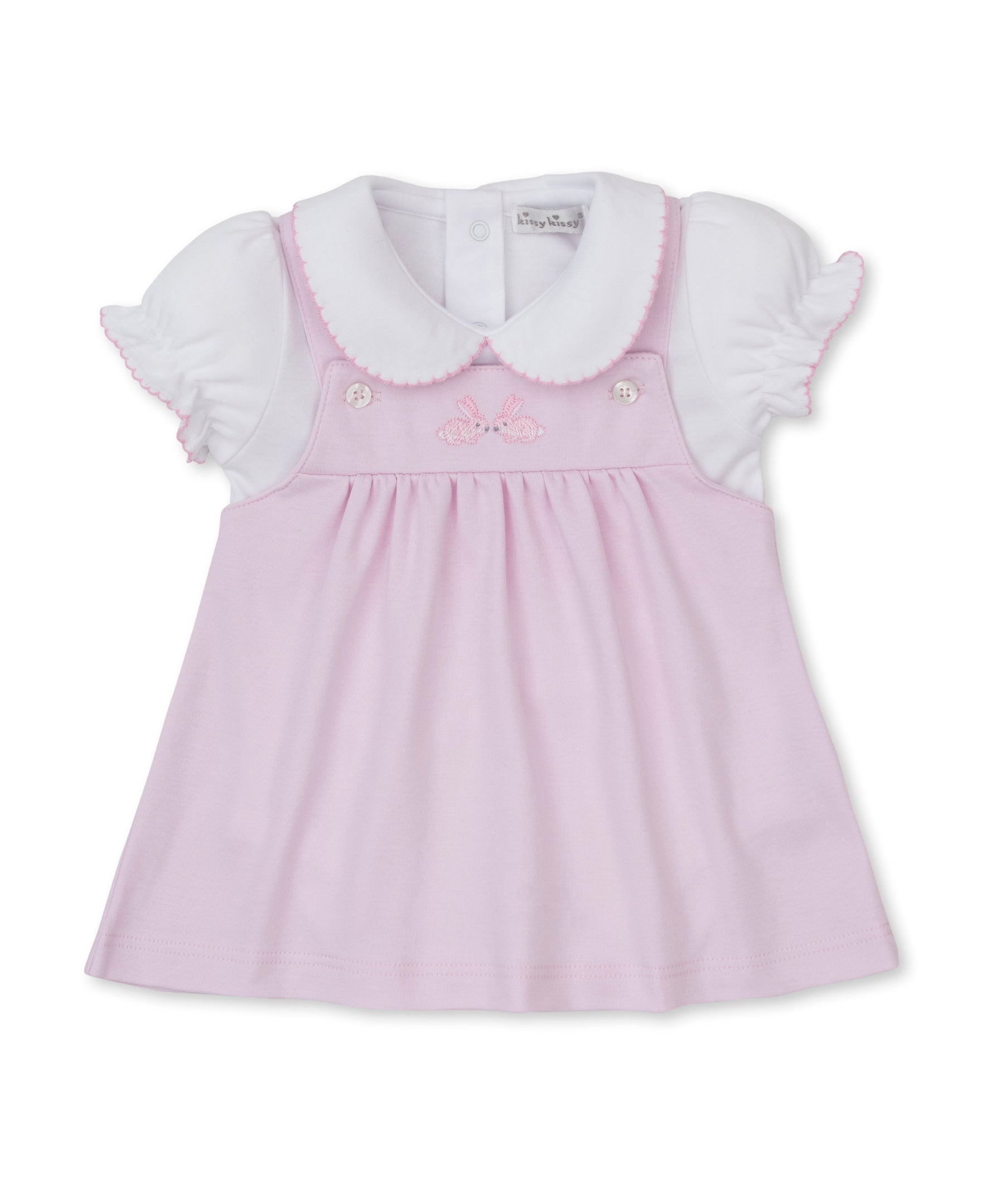 Springtime Bunny Fun Pink Jumper Set - Kissy Kissy