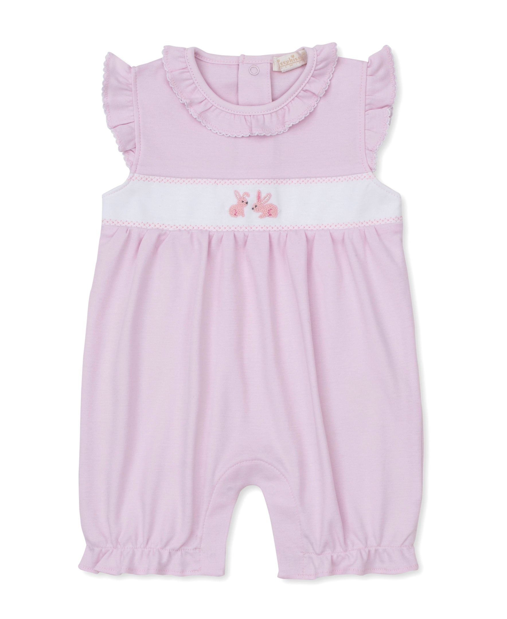 Premier Springtime Bunny Fun Hand Emb Playsuit - Kissy Kissy