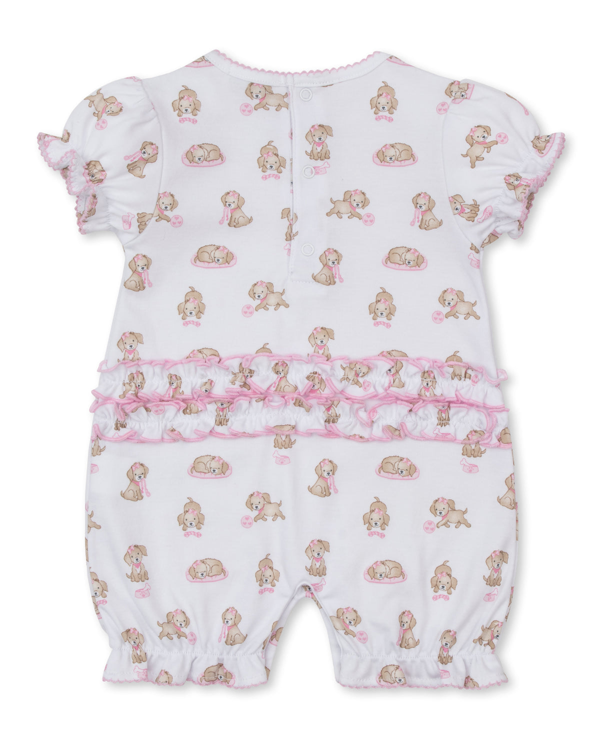Puppy Play Pink Short Playsuit - Kissy Kissy