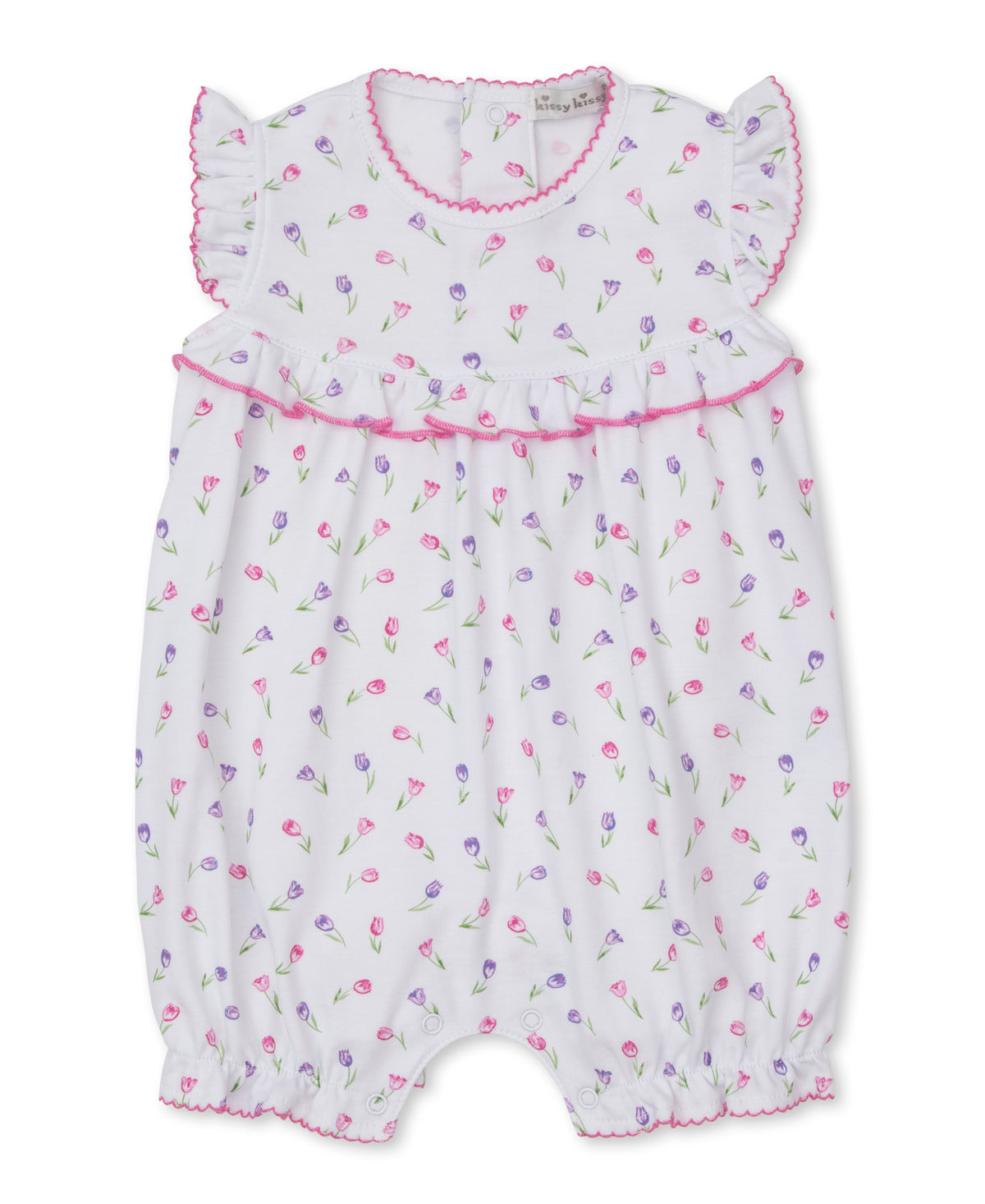 Tulip Gardens Short Playsuit - Kissy Kissy