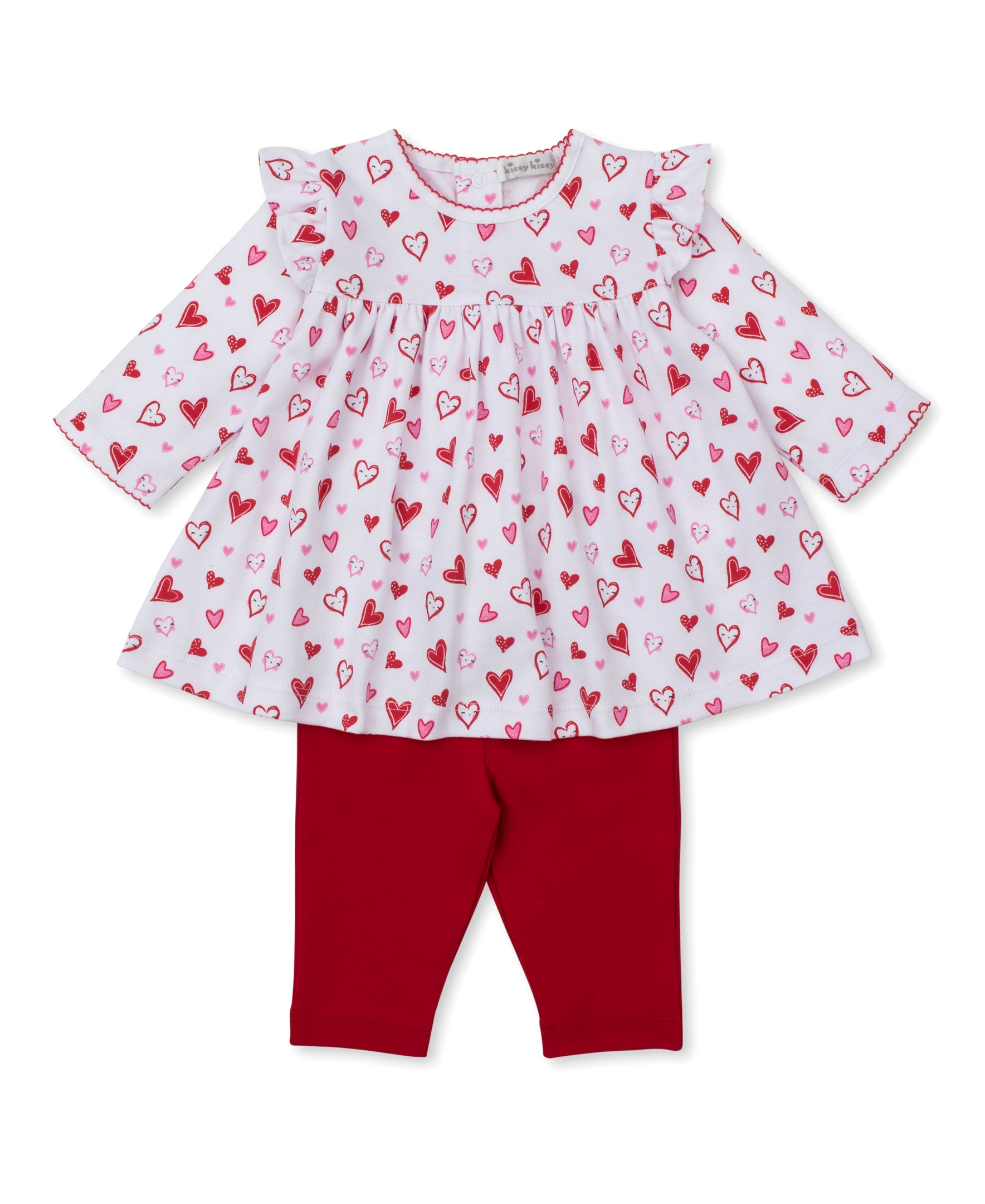 Hearts Galore Legging Dress Set