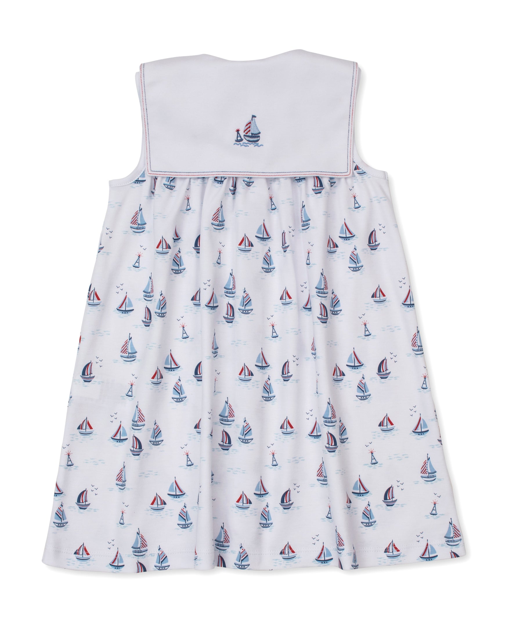 Red, White, & Blue Regatta Toddler Dress - Kissy Kissy