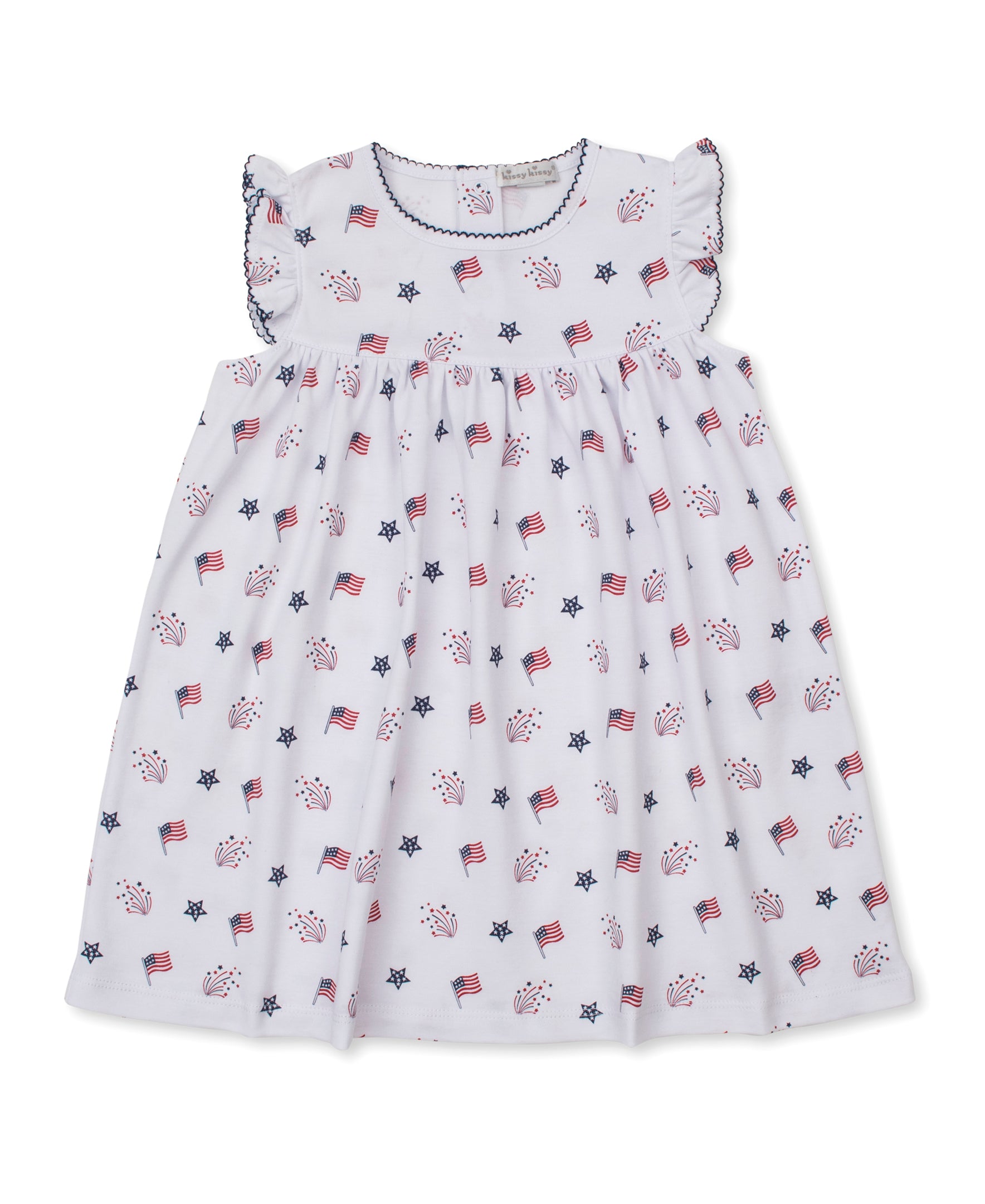 Star-Spangled Freedom Toddler Dress - Kissy Kissy