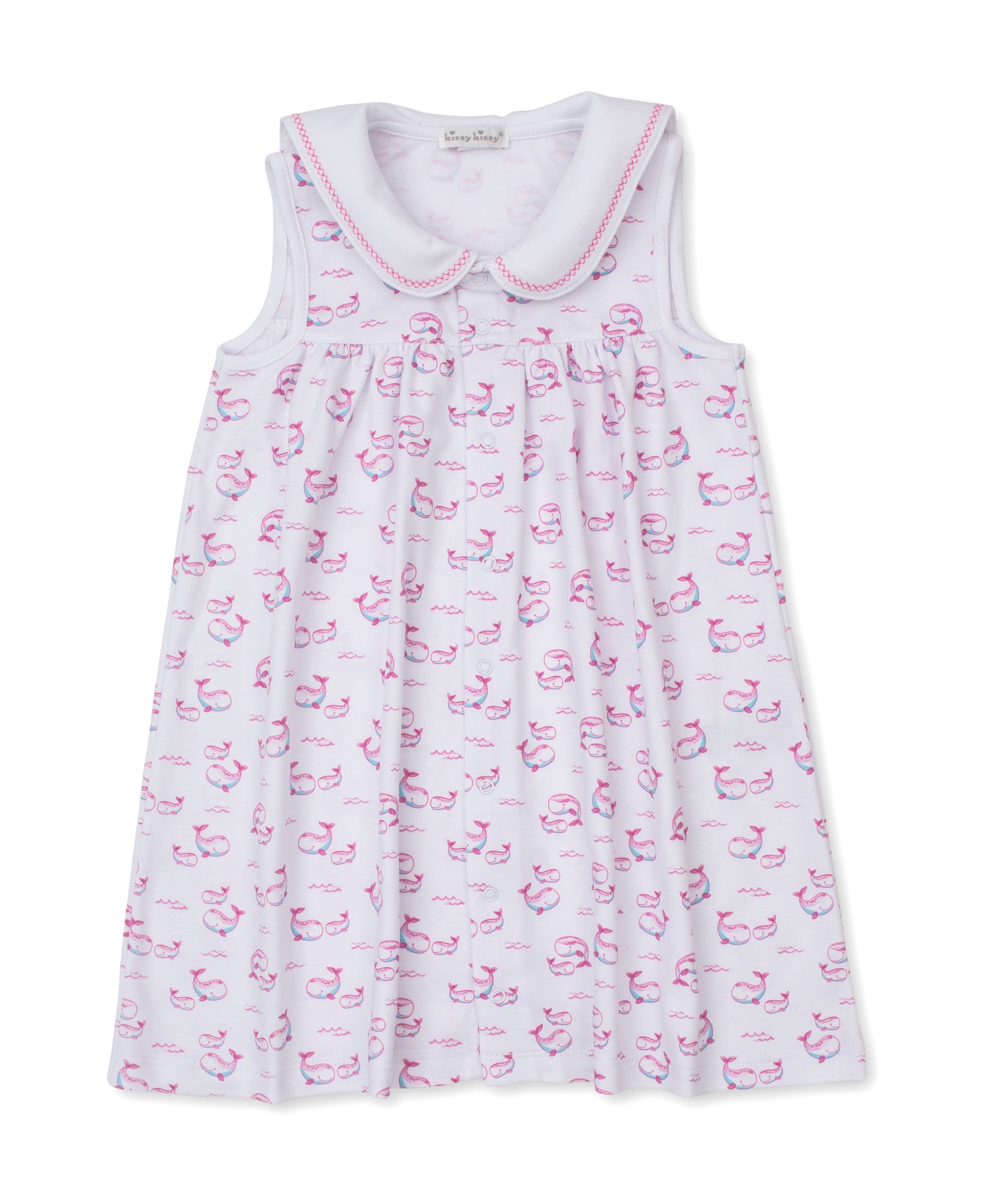 Whale Pods Pink Toddler Dress - Kissy Kissy