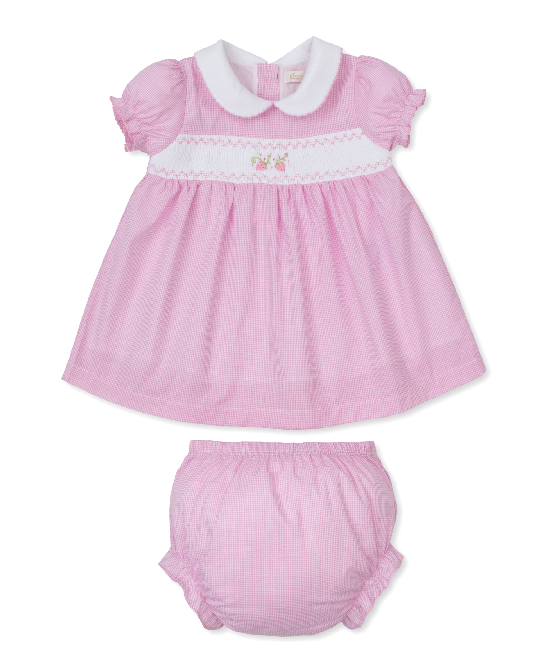 CLB Summer Medley 26 Pink Hand Smocked Woven Dress Set