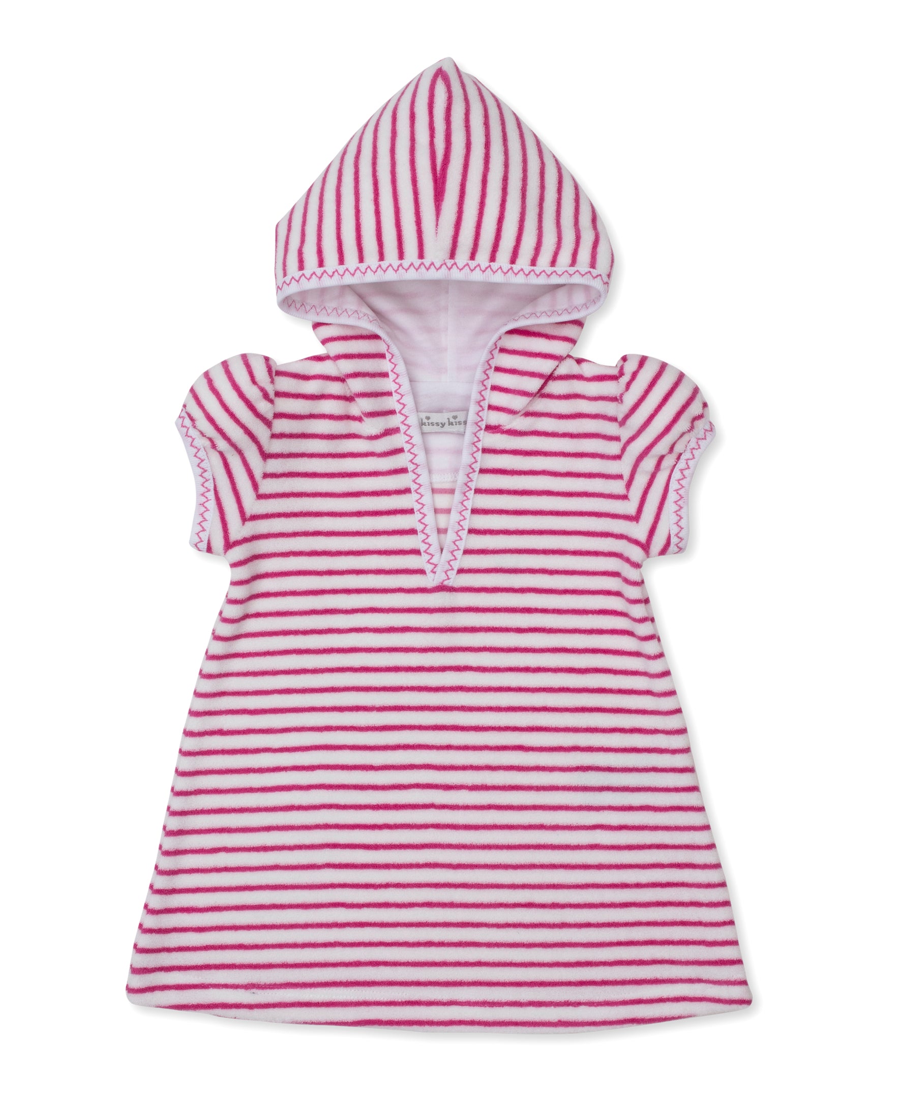 Underwater Mermaids Stripe Terry Cover Up - Kissy Kissy