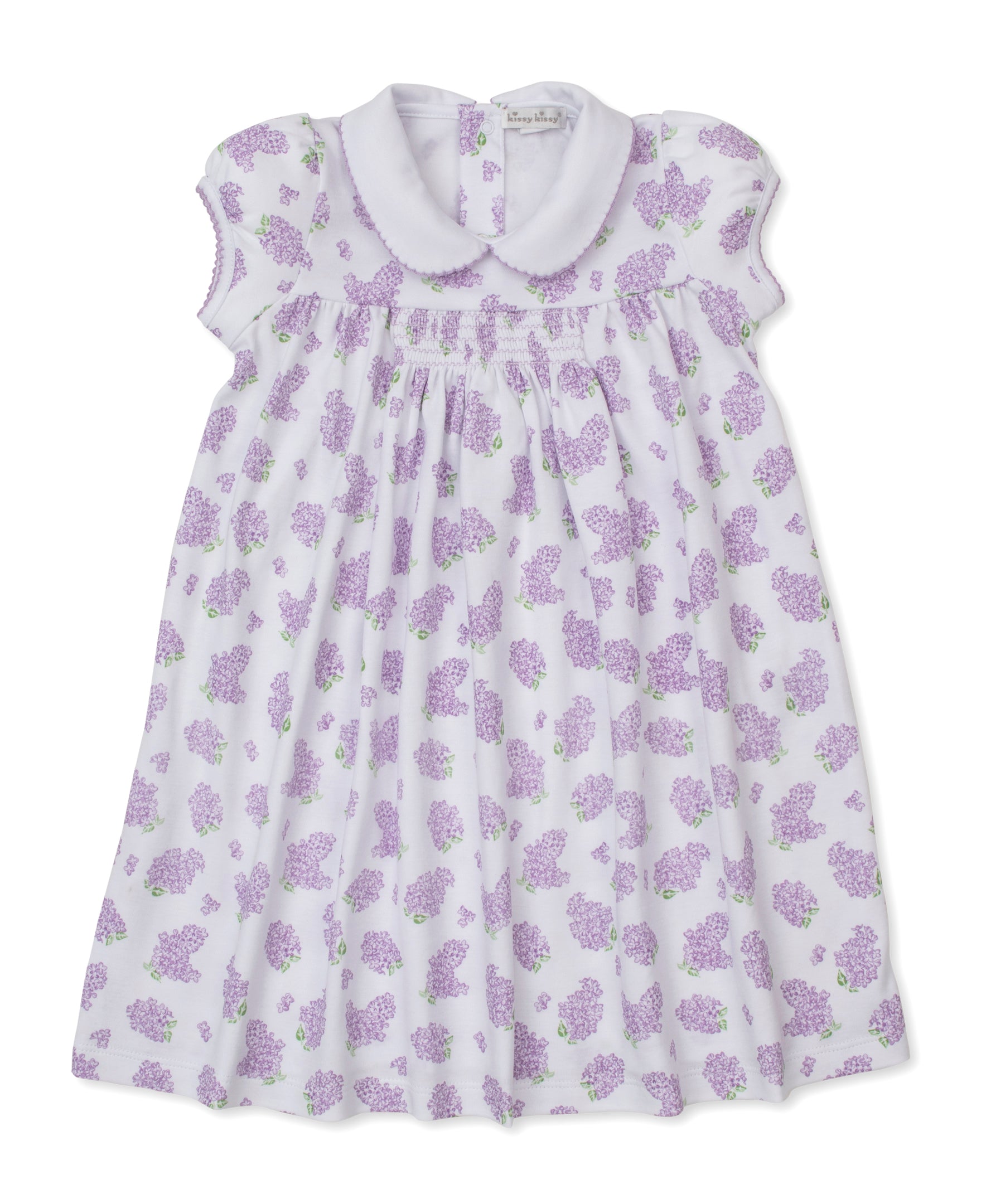 Lilac Love Lilac Smocked Toddler Dress - Kissy Kissy