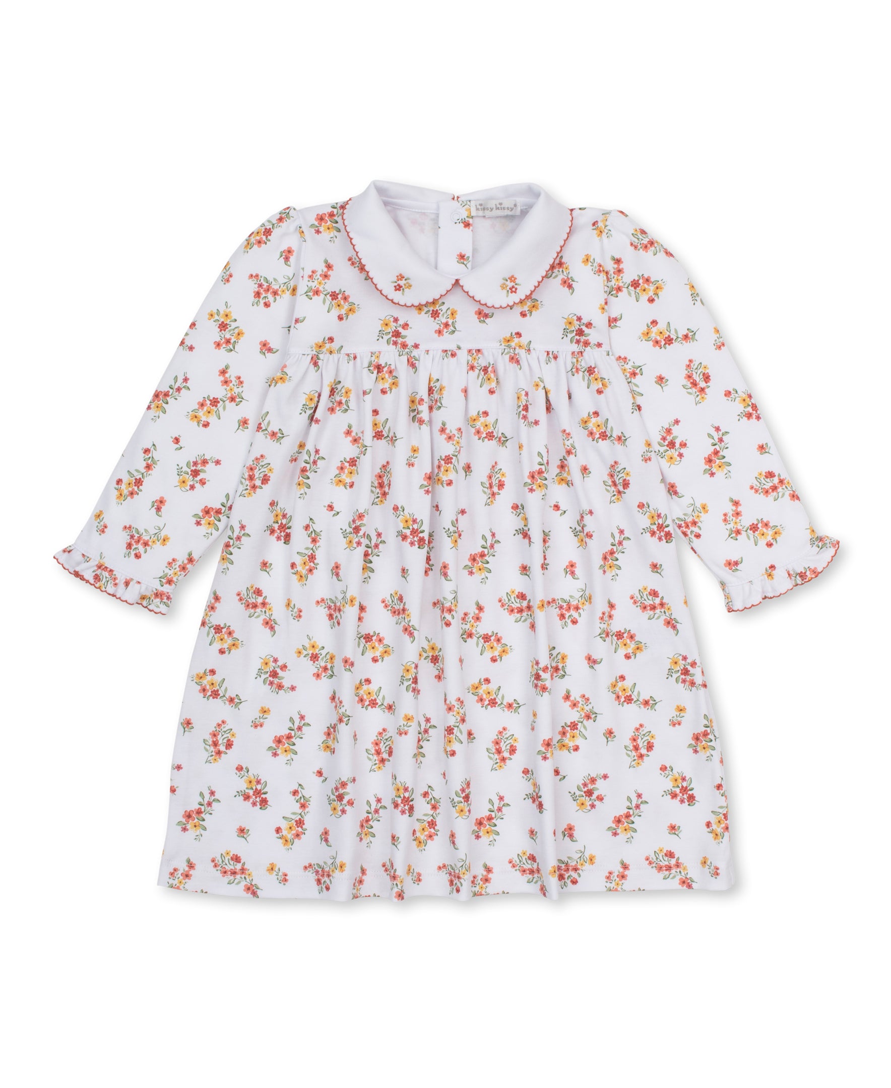 Fall Floral Garden Toddler Dress
