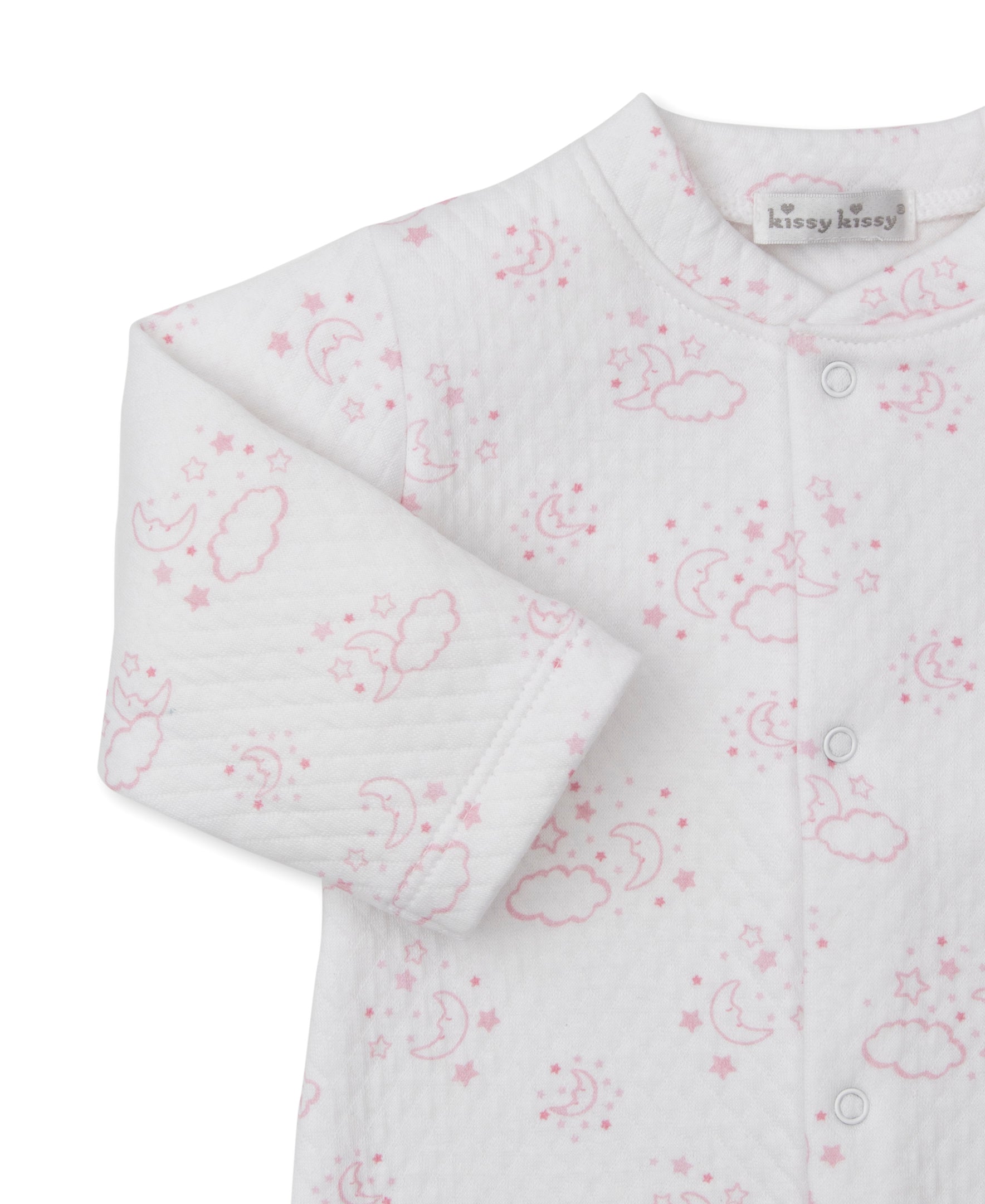 Cheerful Goodnight Pink Jacquard Convertible Gown - Kissy Kissy