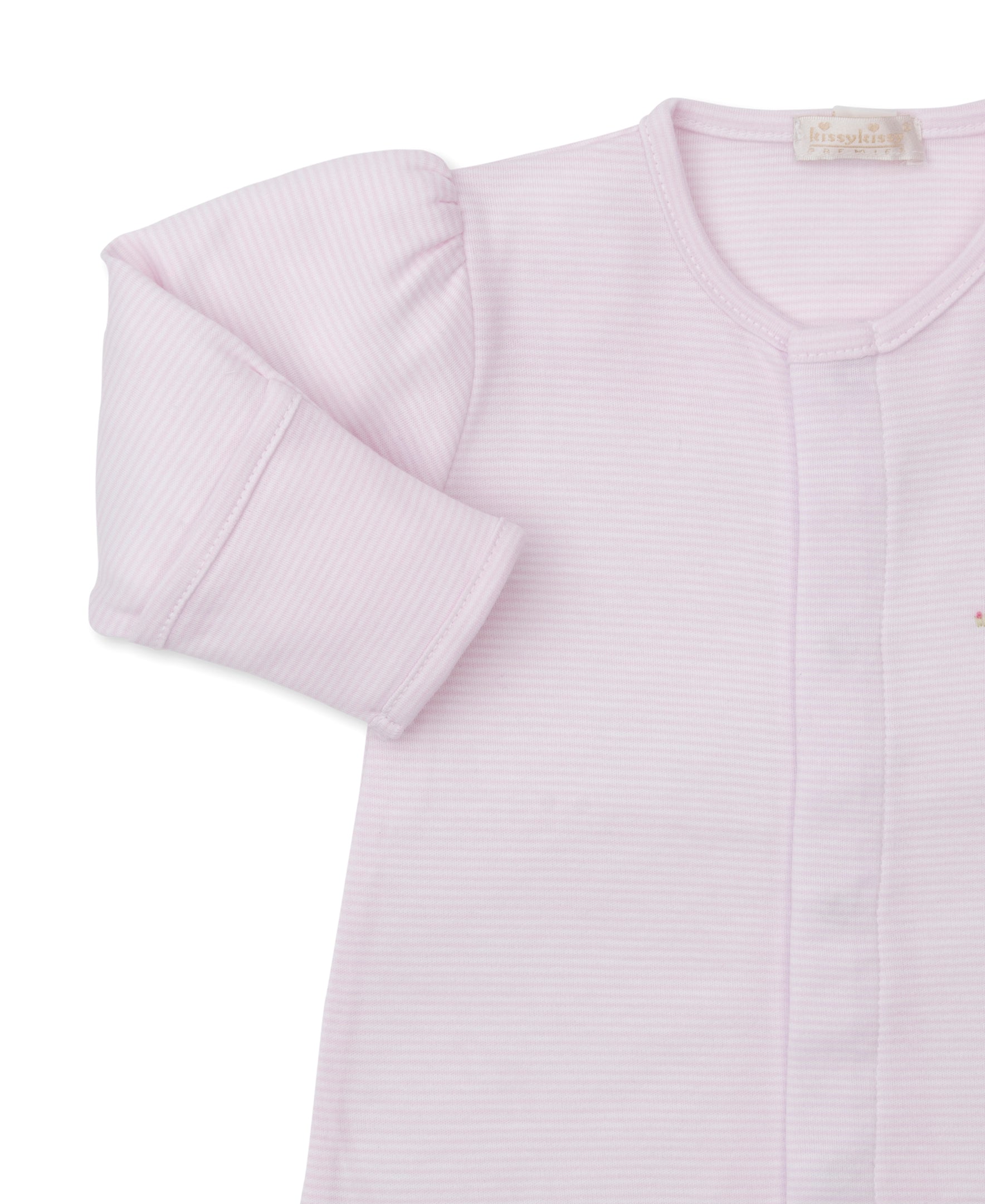 Premier Playful Pups Hand Emb. Stripe Conv Gown - Kissy Kissy