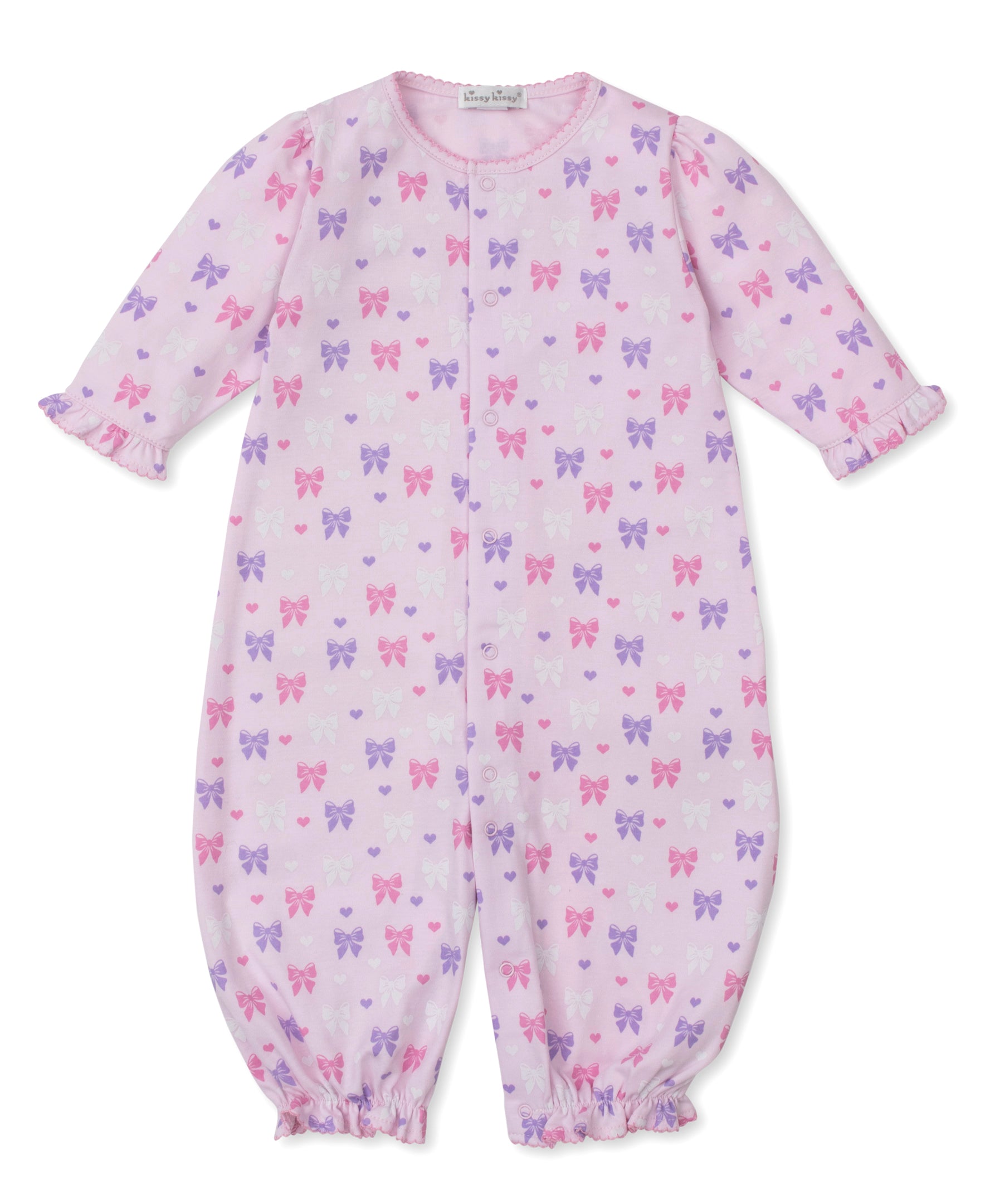 Billowy Bows Pink Convertible Gown - Kissy Kissy