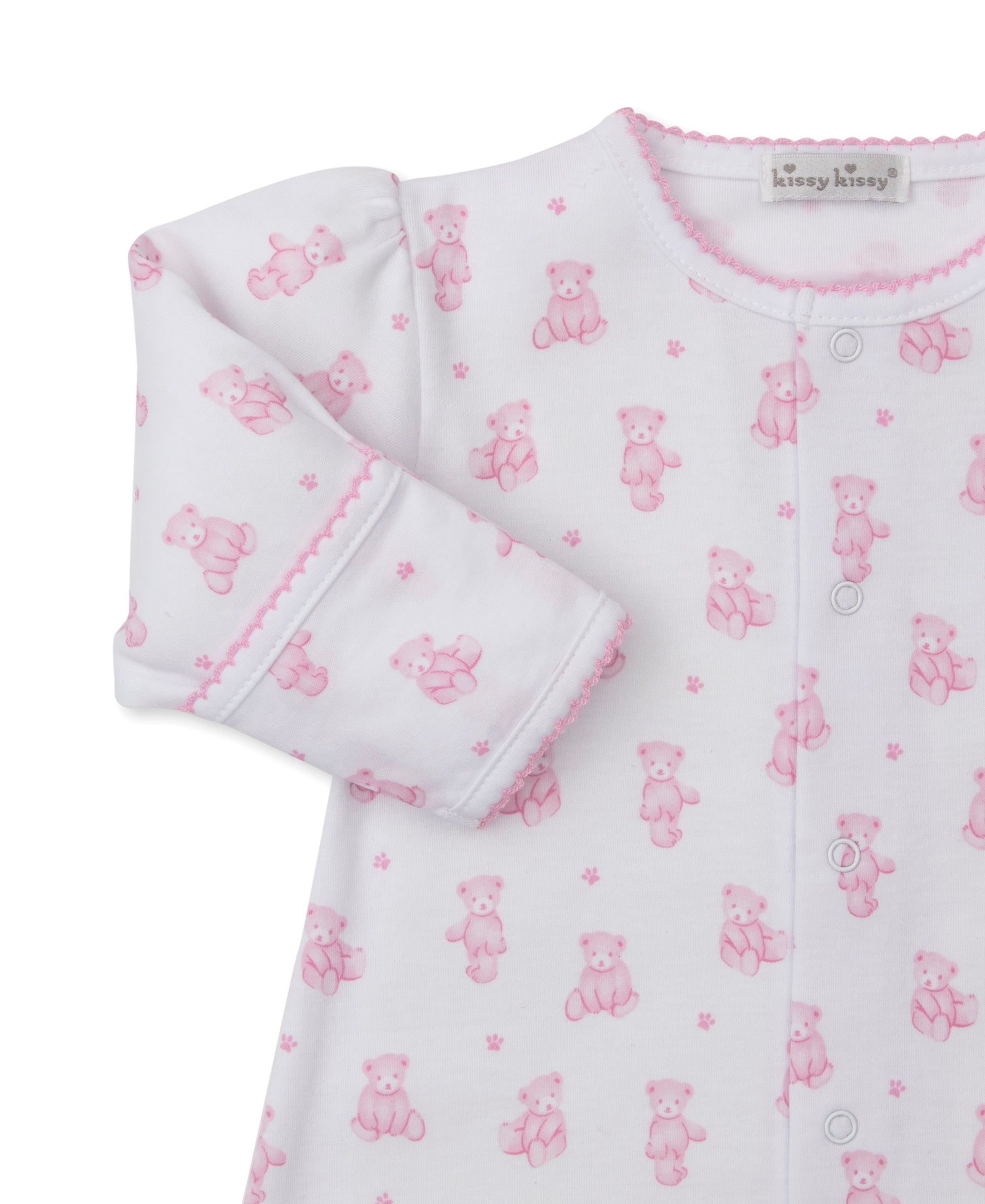 Teddy Bear Time Pink Convertible Gown - Kissy Kissy
