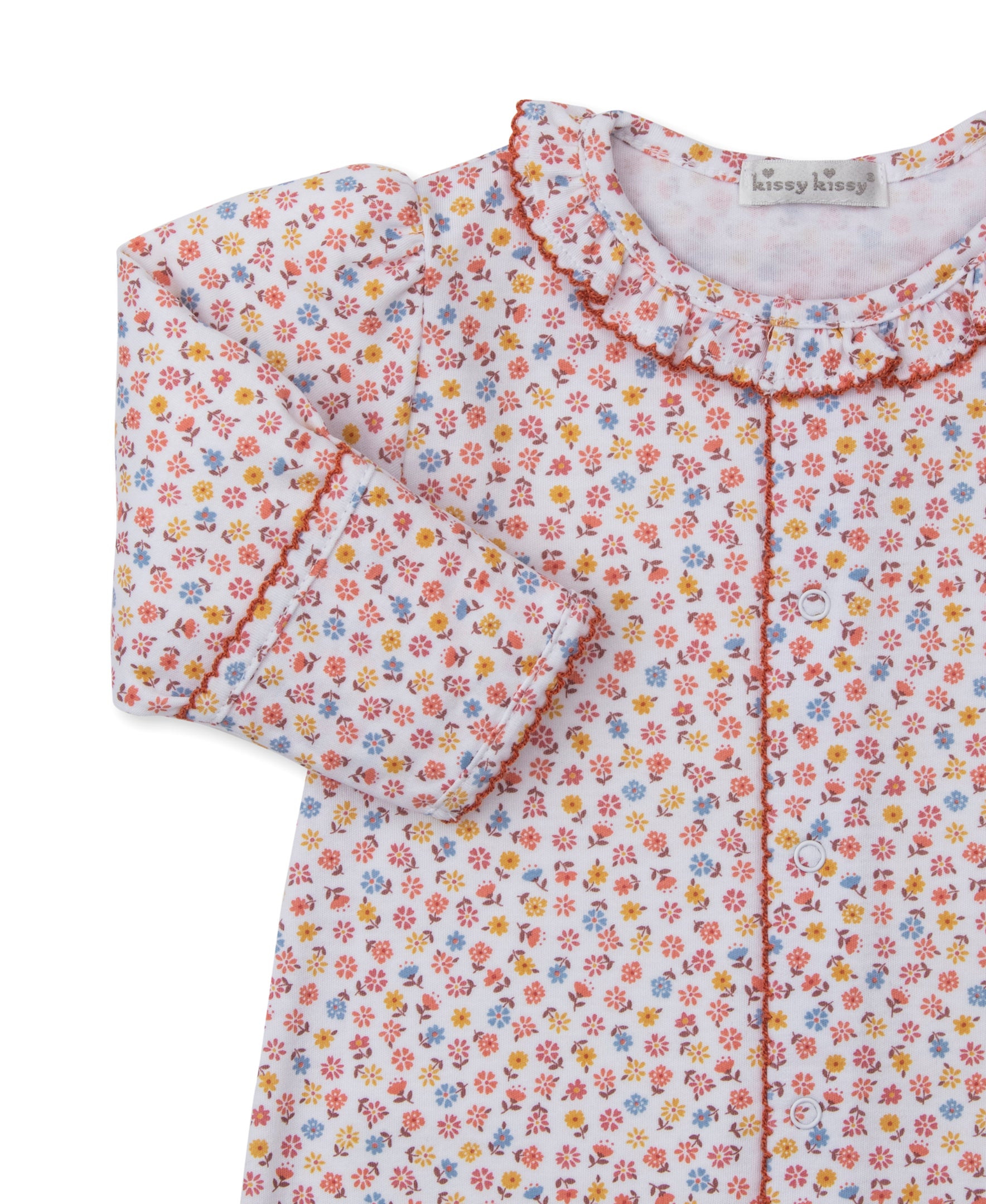 Patchwork Pumpkin Floral Convertible Gown - Kissy Kissy