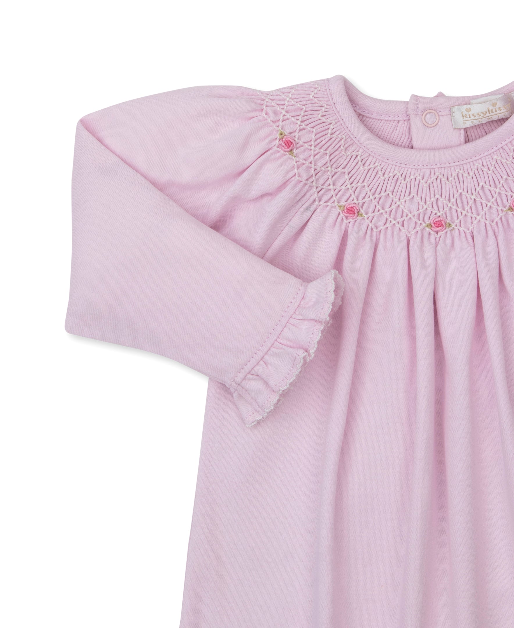 CLB Summer Bishop 26 Pink Hand Smocked Sack - Kissy Kissy