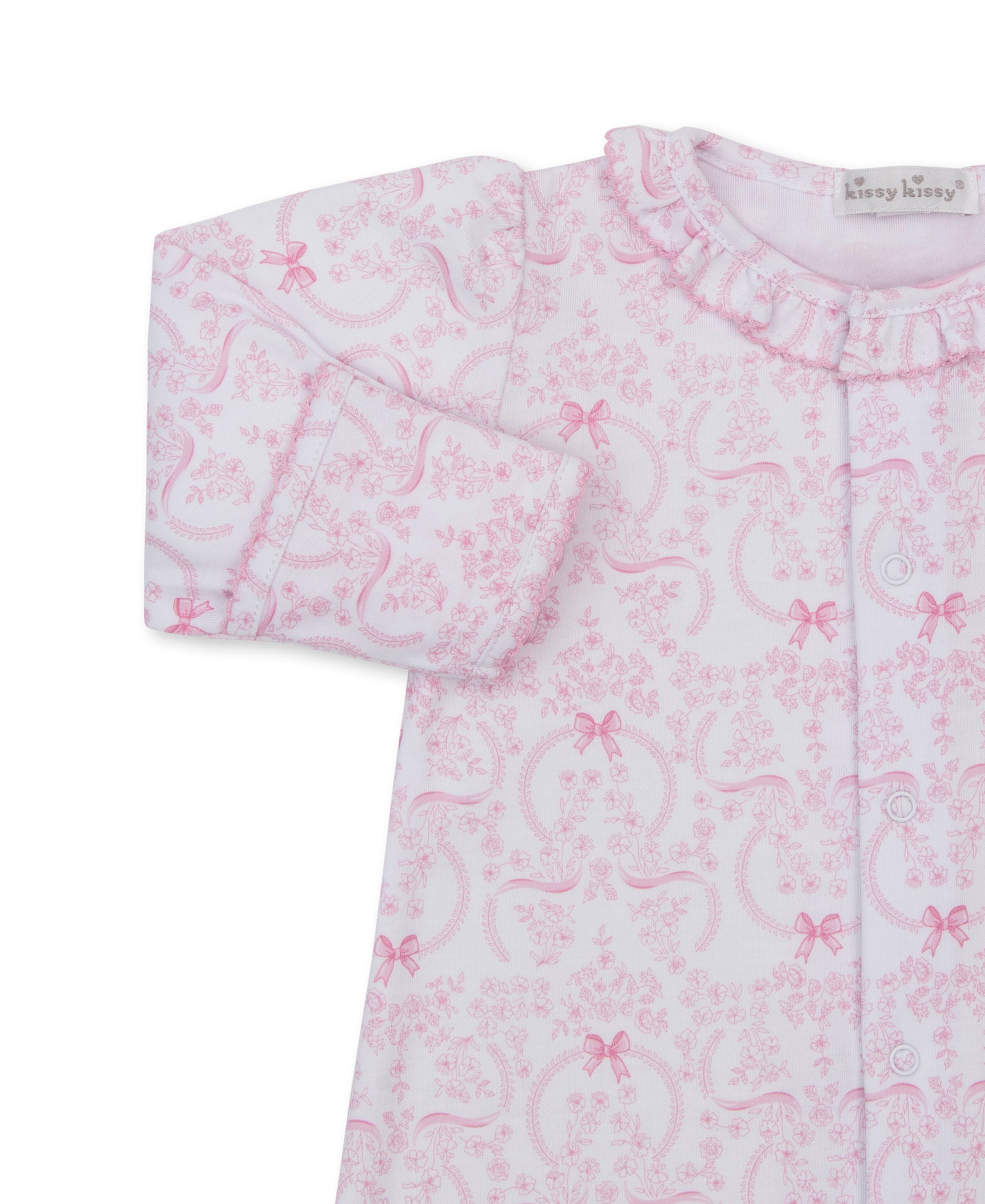 Delicate Blooming Bows Pink Convertible Gown - Kissy Kissy