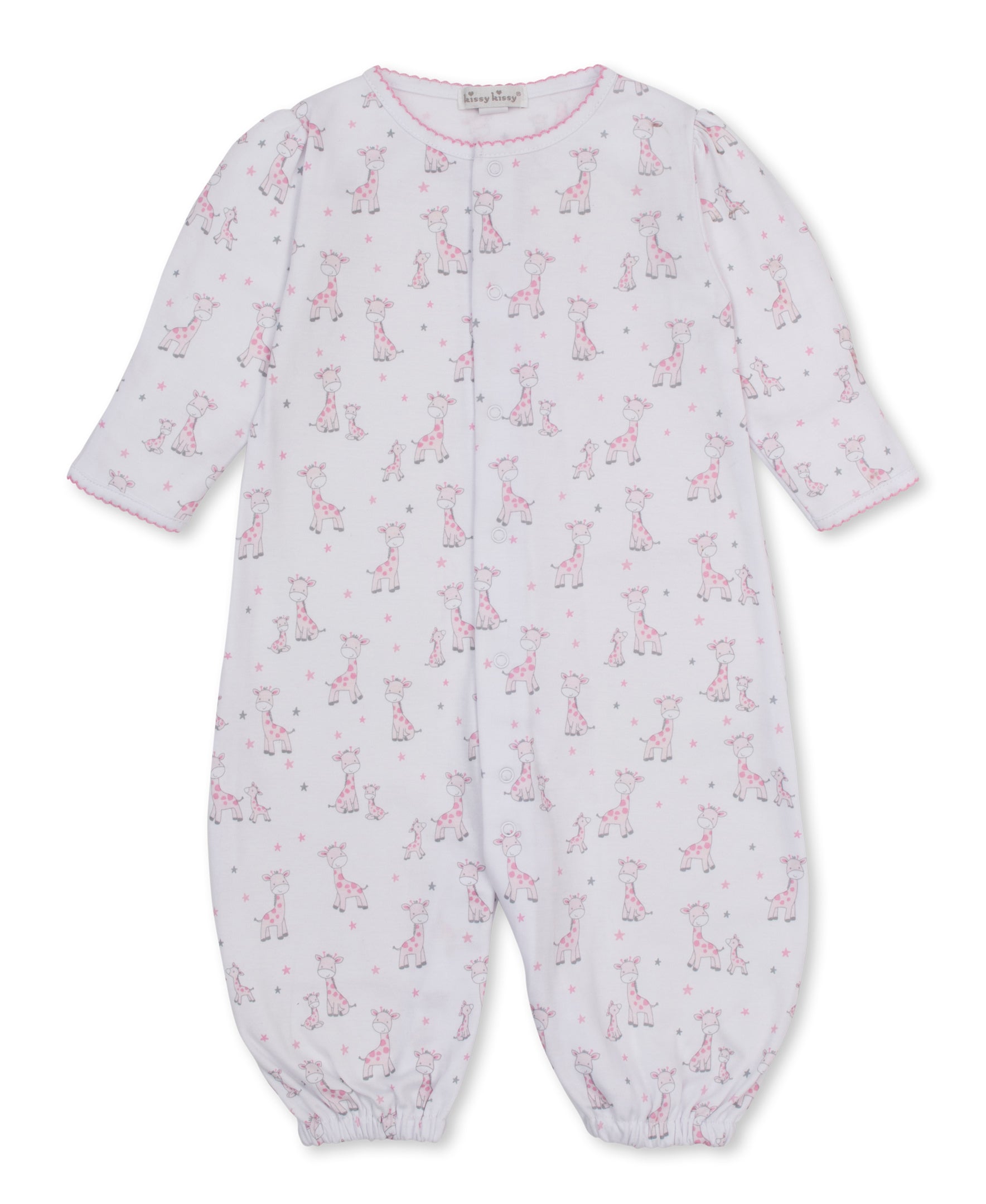 Just Giraffes Pink Convertible Gown - Kissy Kissy