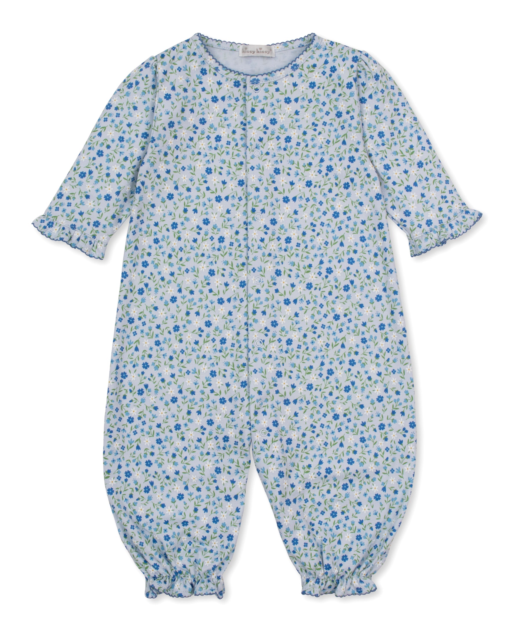 Pretty Petals Blue Convertible Gown - Kissy Kissy
