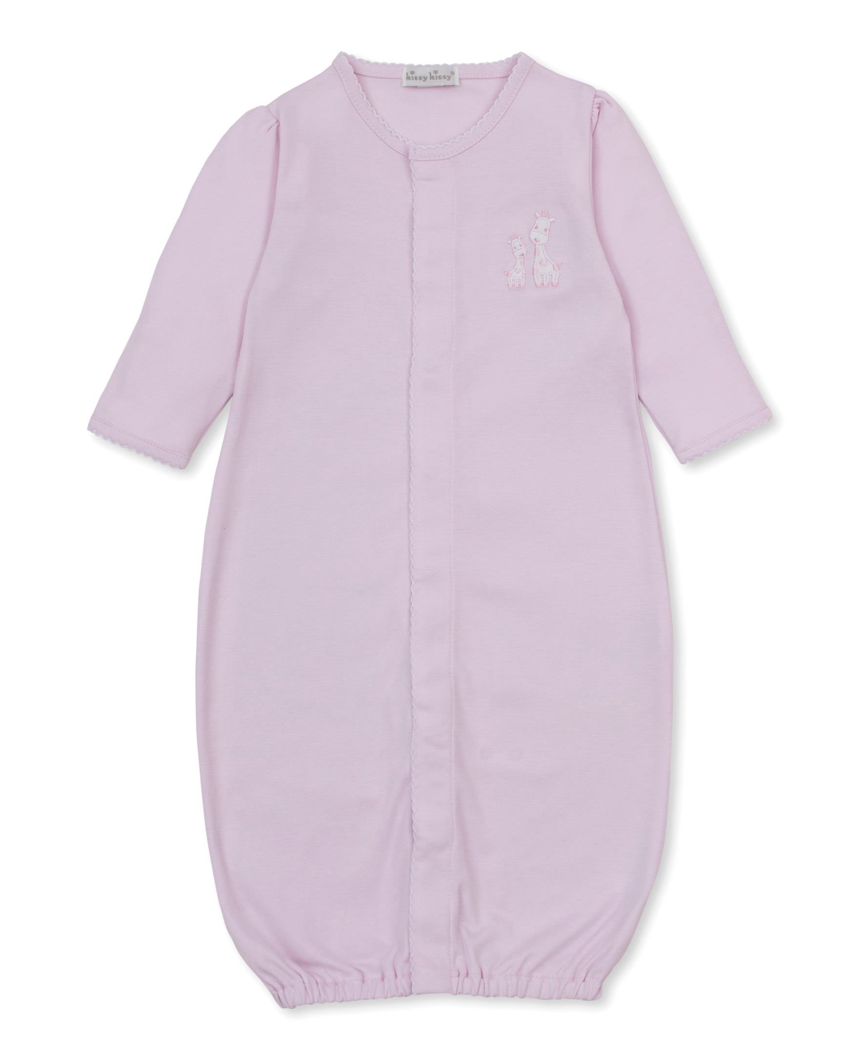 Giraffe Laughs Pink Convertible Gown - Kissy Kissy