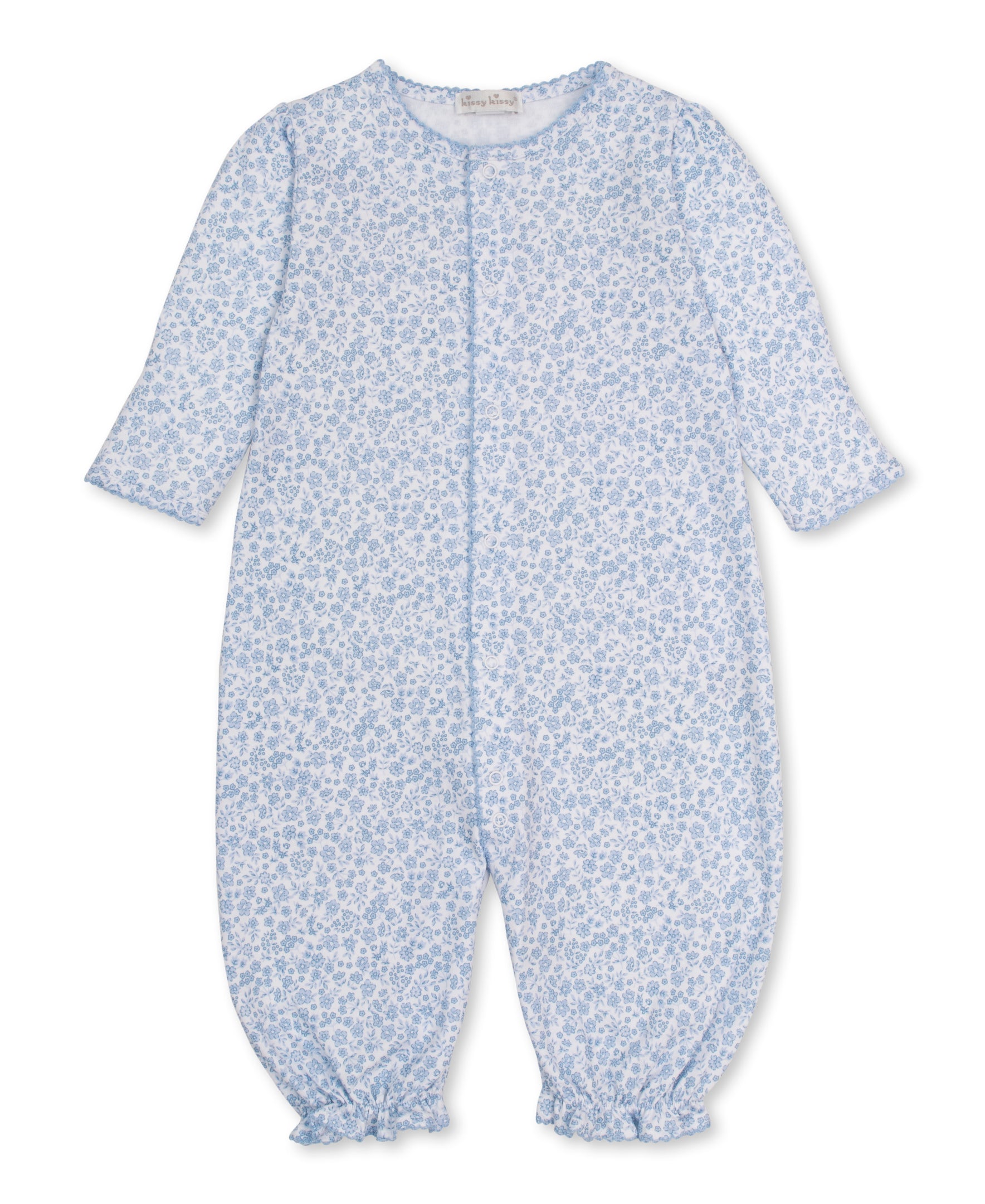 Fall Blooms Blue Convertible Gown - Kissy Kissy
