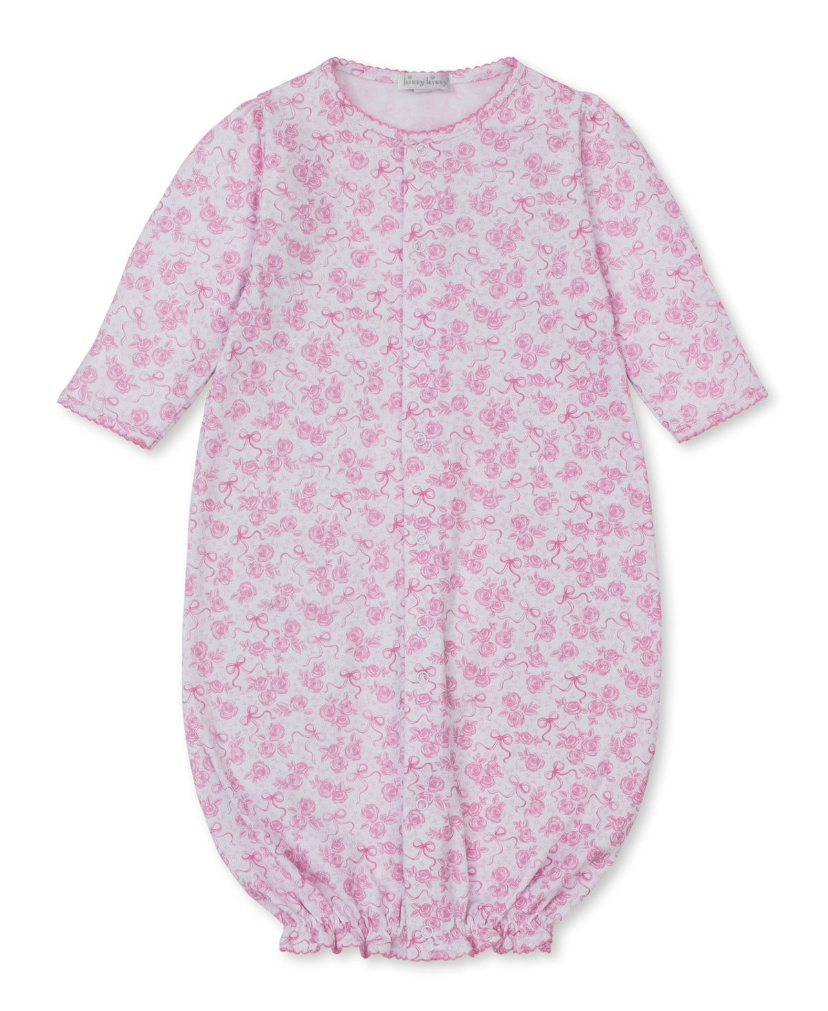 Roses & Bows Pink Convertible Gown - Kissy Kissy