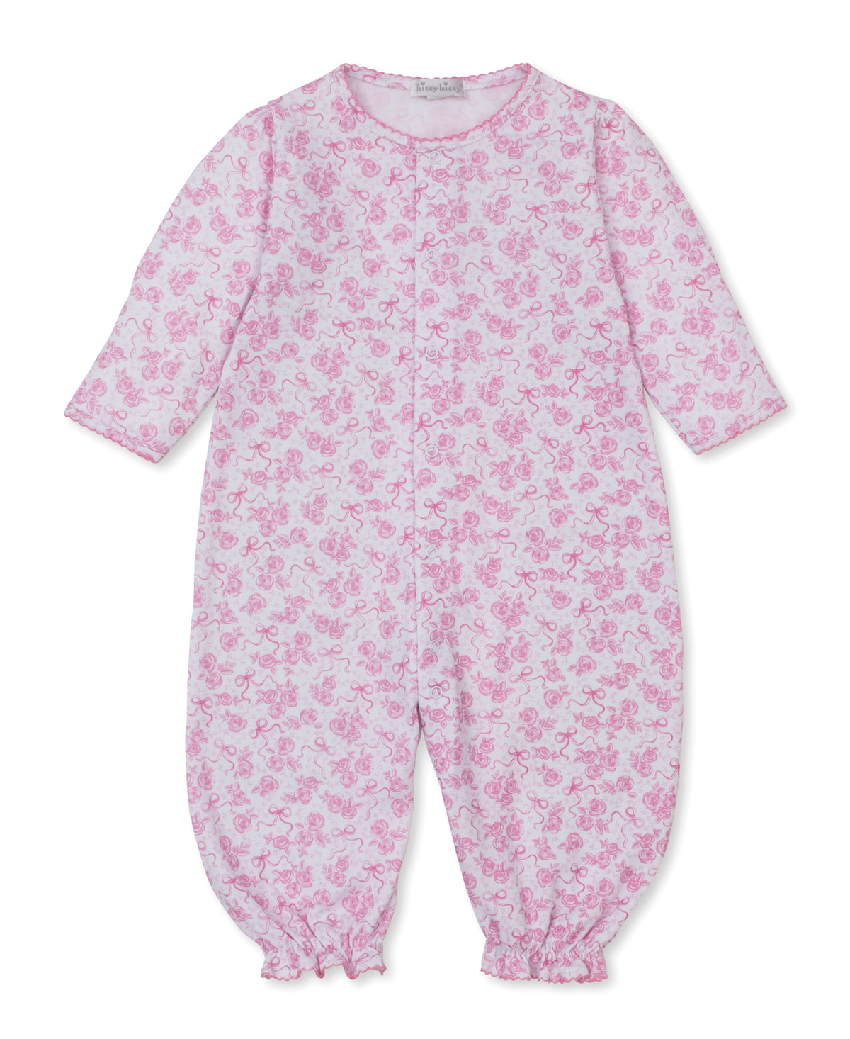 Roses & Bows Pink Convertible Gown - Kissy Kissy