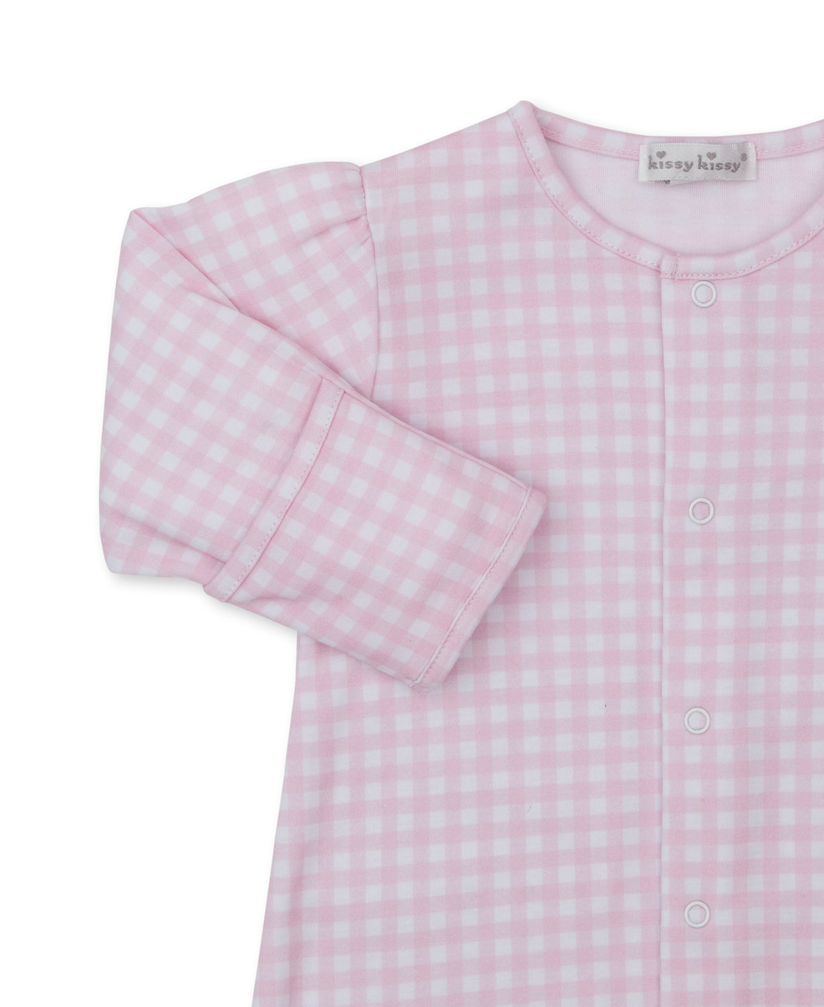 Gingham Traditions Pink Convertible Gown - Kissy Kissy