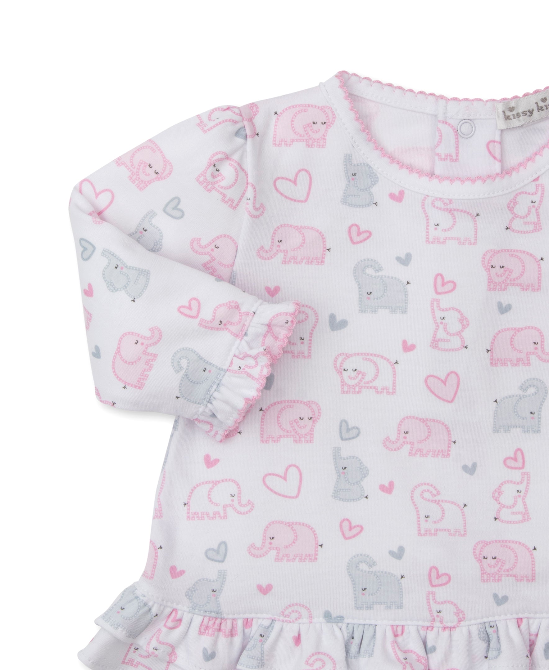 Baby Elephant Hearts Legging Set - Kissy Kissy