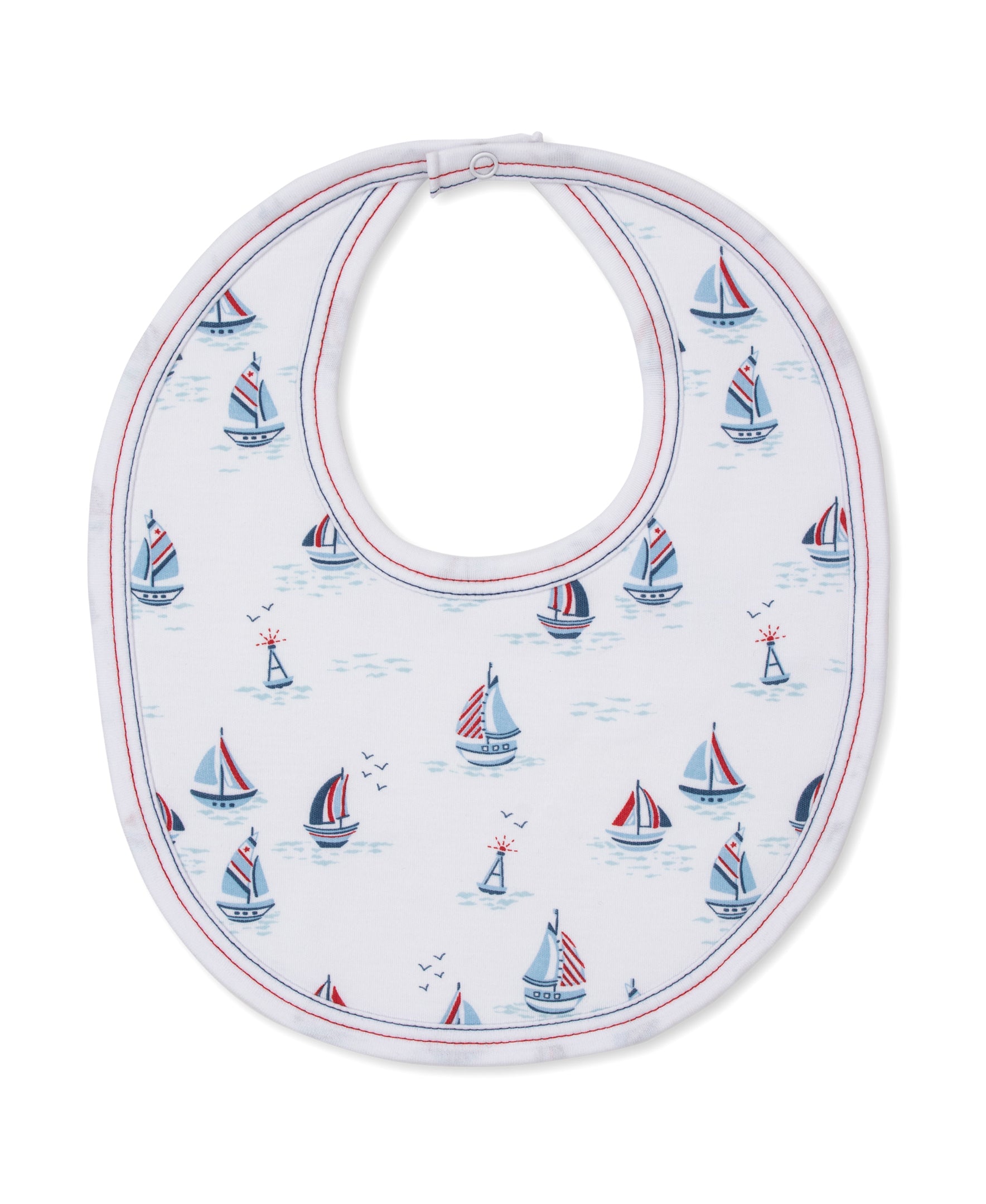 Red, White, & Blue Regatta Bib - Kissy Kissy