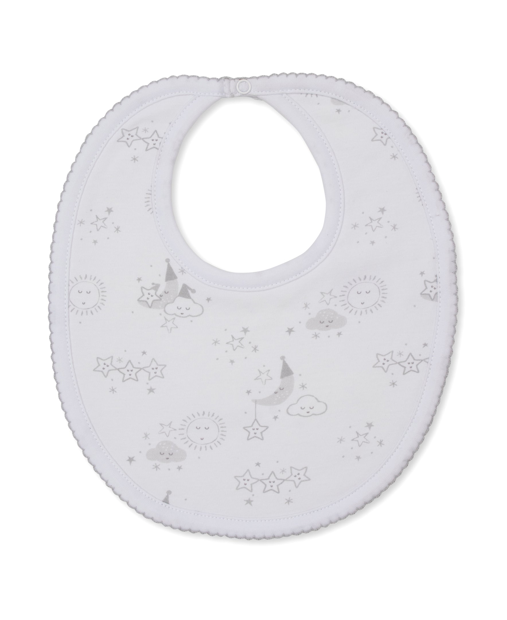Nightfall Silver Bib - Kissy Kissy