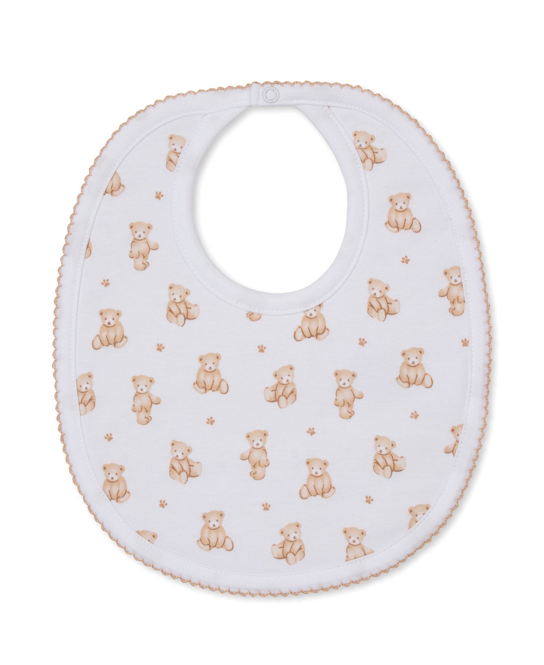 Teddy Bears Tan Bib - Kissy Kissy