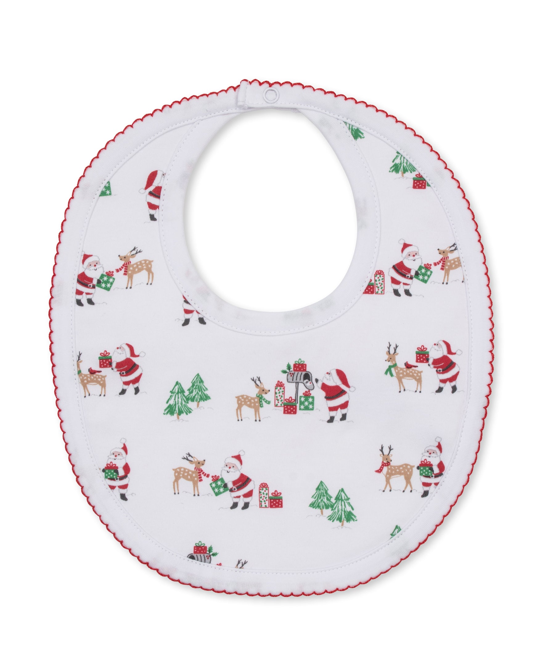 North Pole Reindeer Bib