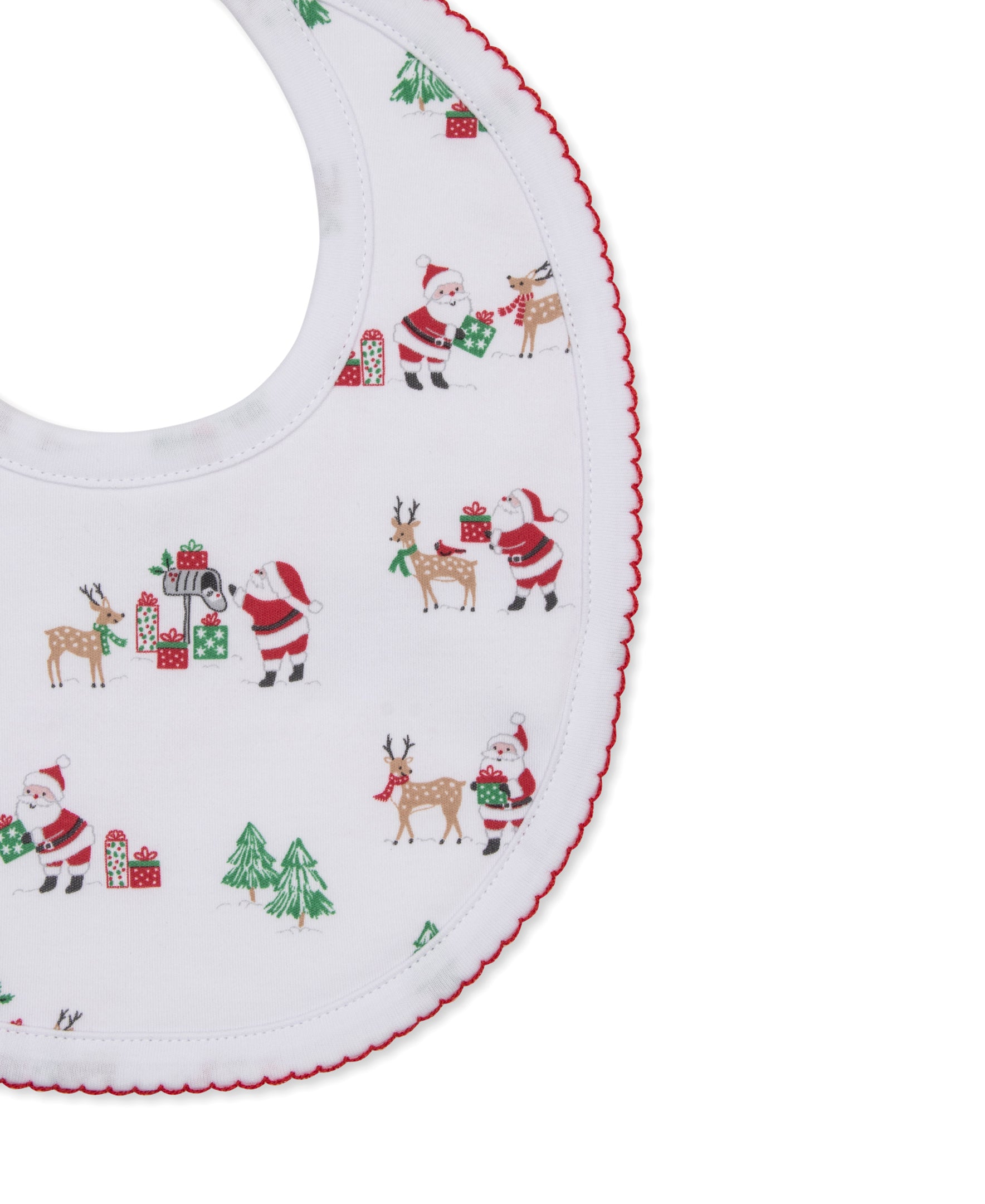 North Pole Reindeer Bib