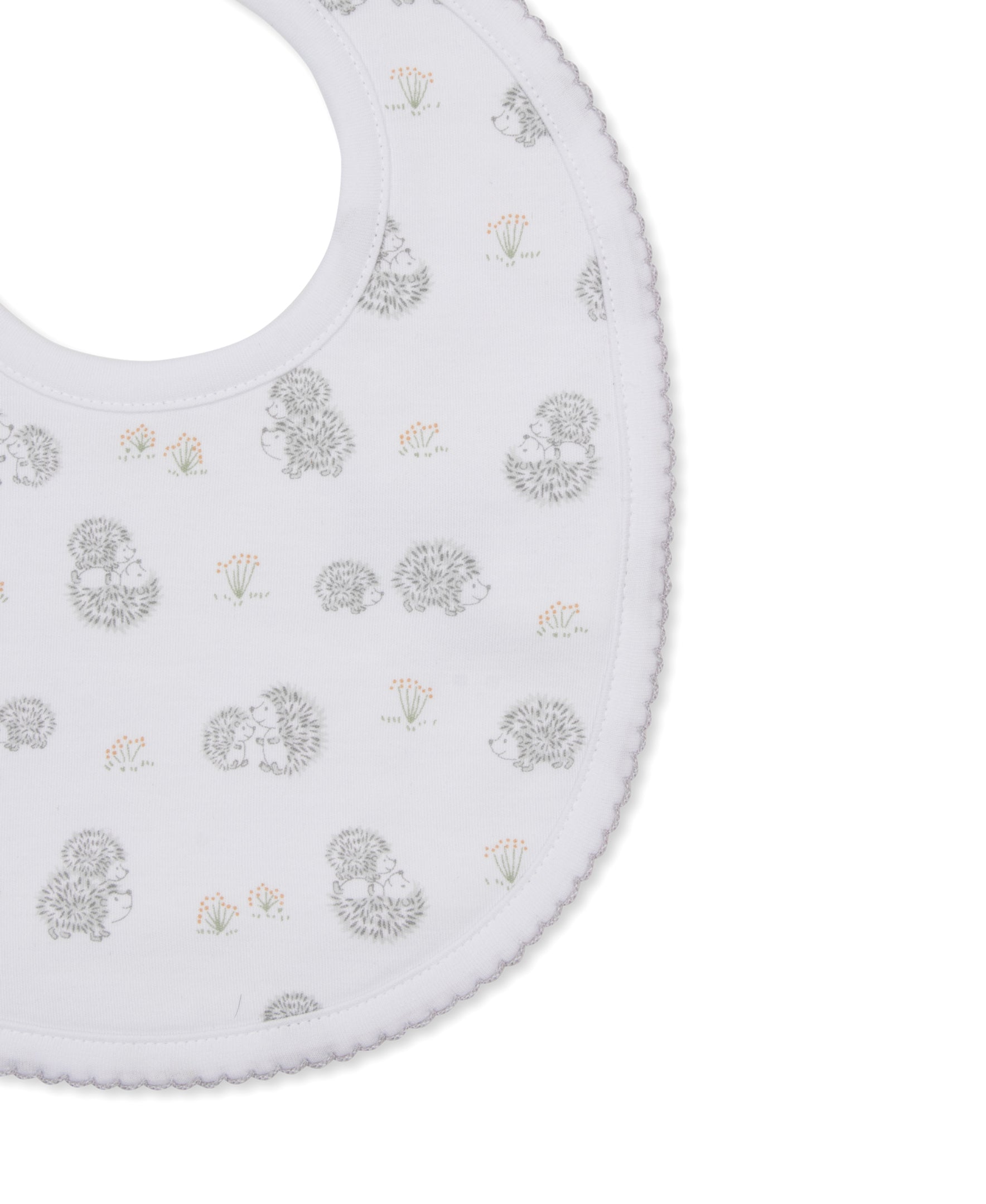Hedgehogs Little Woods Bib - Kissy Kissy